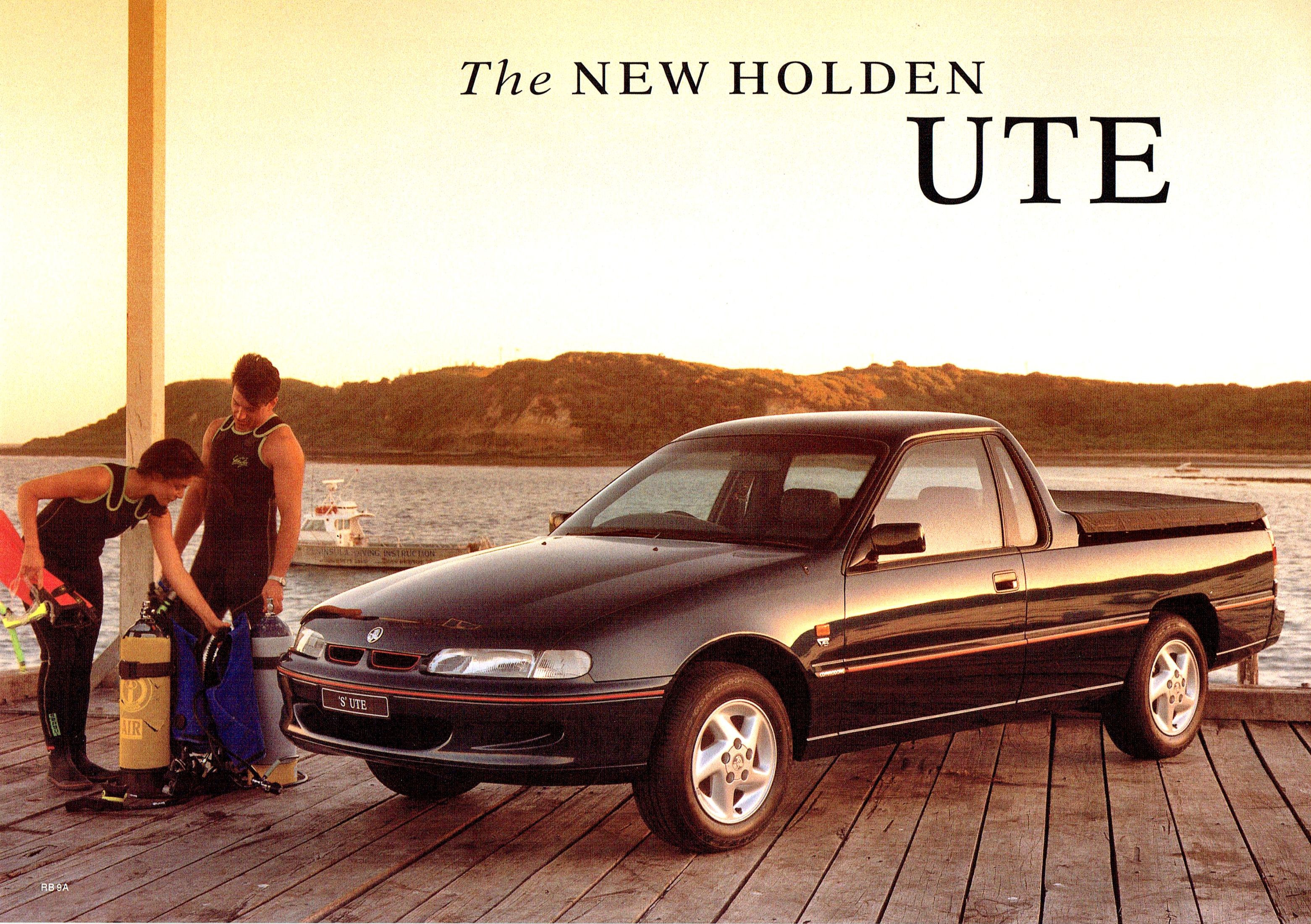 1993 Holden VR Commodore Ute (Aus)-01