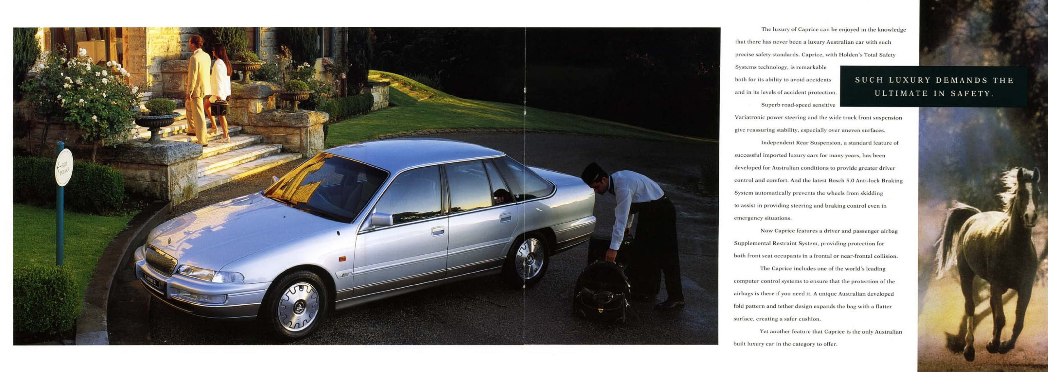 1995 Holden Caprice Brochure Australia 08-09