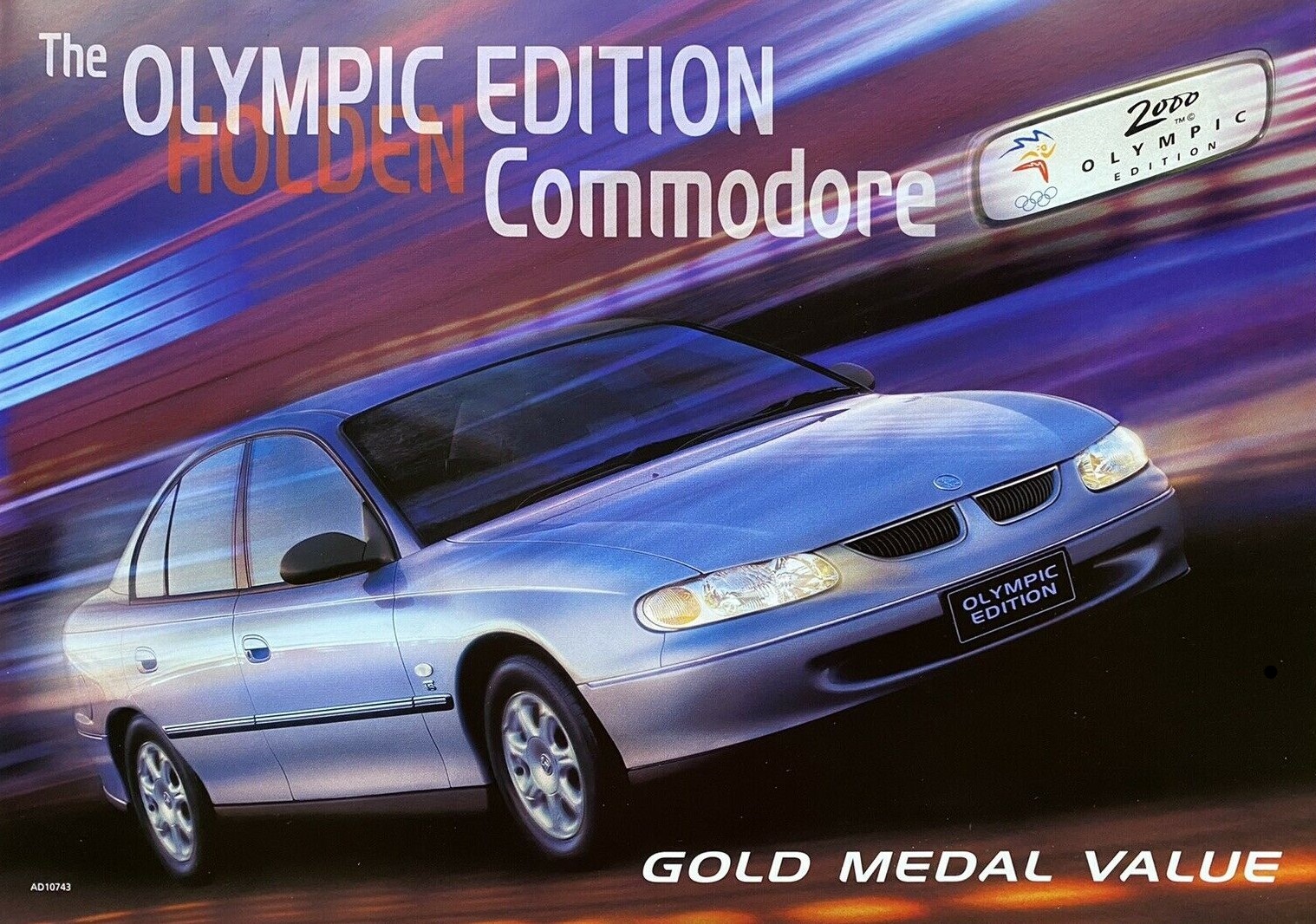 AUS 2000 Holden Commodore Olympic Edition folder (AD-10743)-01