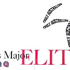 1962 Morris Major Elite Foldout - Australia