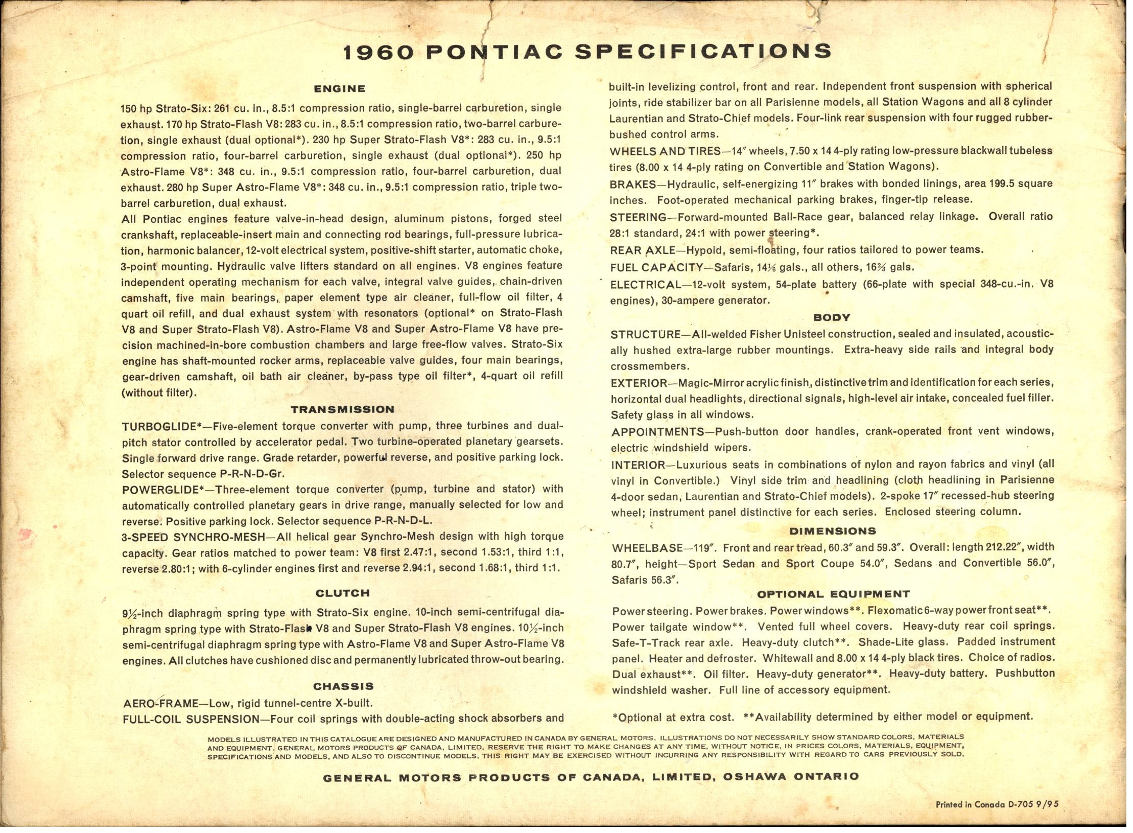 1960 Pontiac Brochure Canada 24