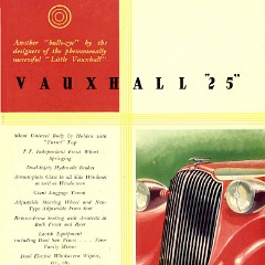 1937 Vauxhall 25 Folder - Australia