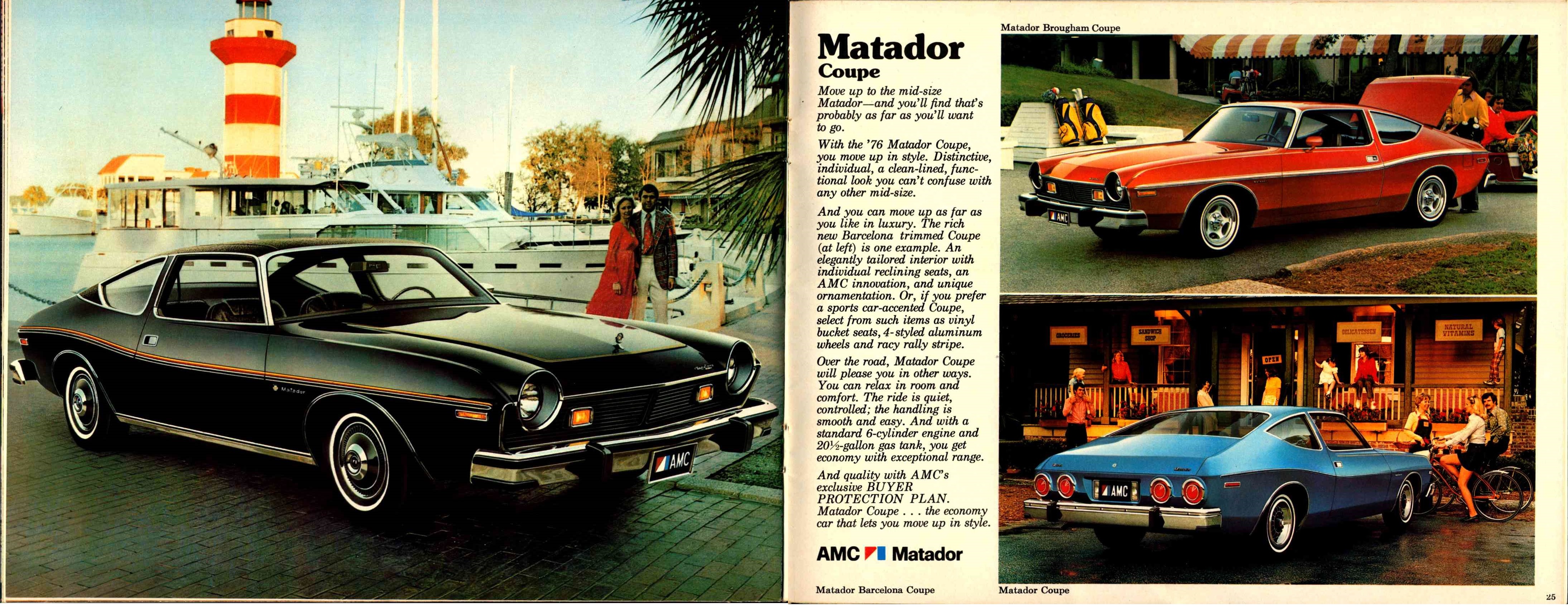 1976 AMC Full Line Canada  24-25