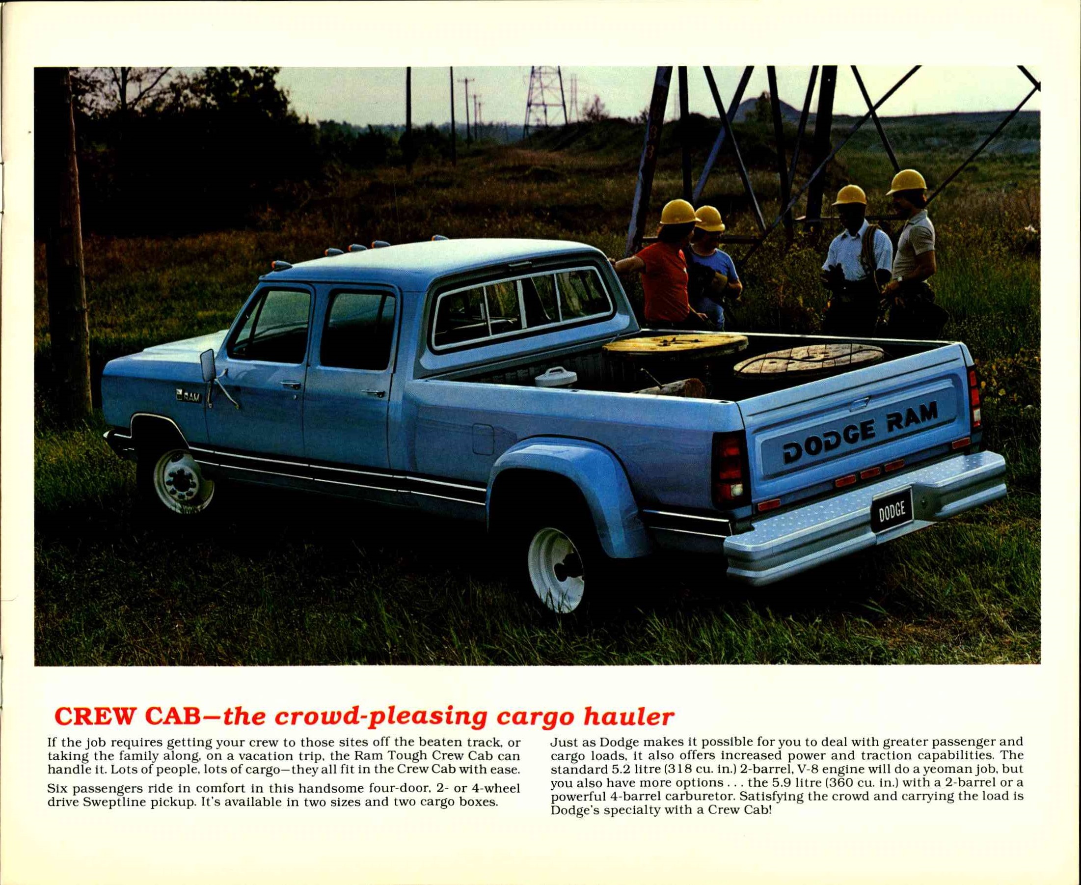 1983 Dodge Ram Pickups Brochure Canada 05