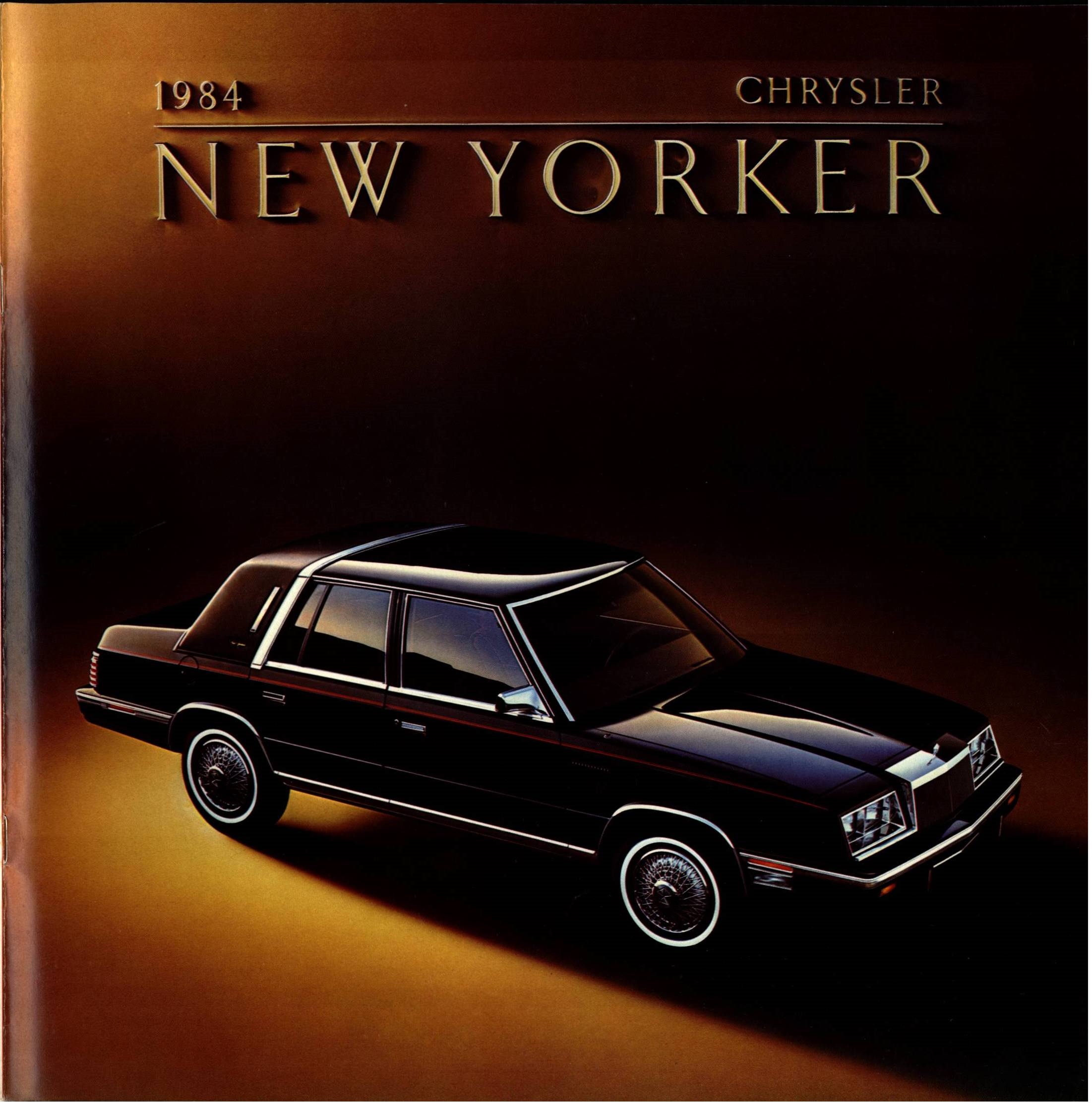 1984 Chrysler New Yorker Brochure Canada 01