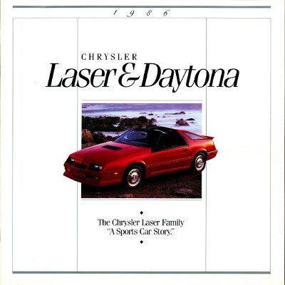 1986 Chrysler Laser-Daytona - Canada