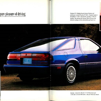 1990 Chrysler Daytona Brochure (Cdn) 08-09