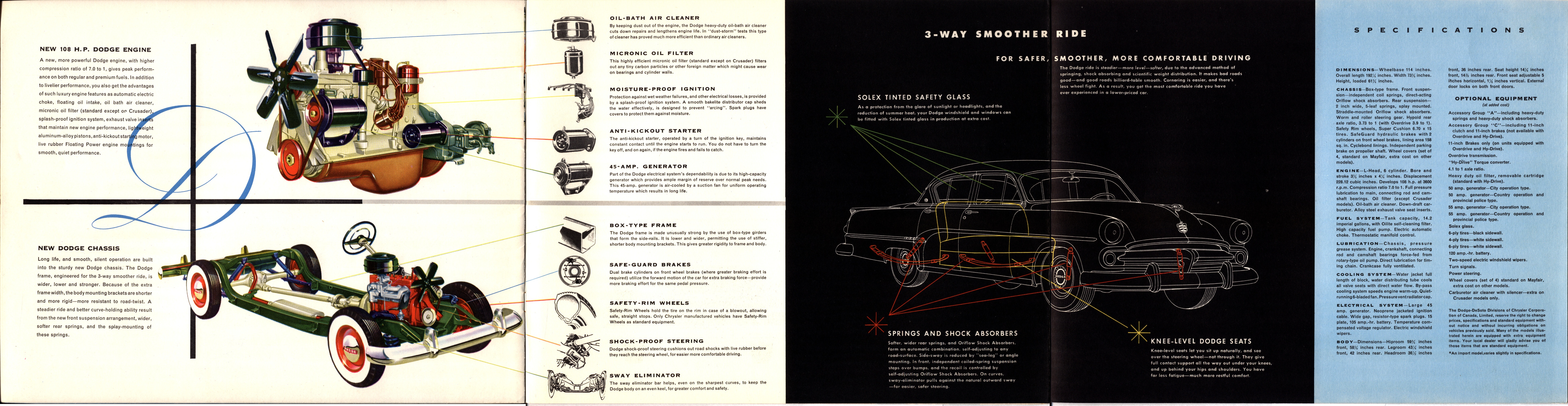 1954 Dodge Brochure (Cdn) 10-11-12