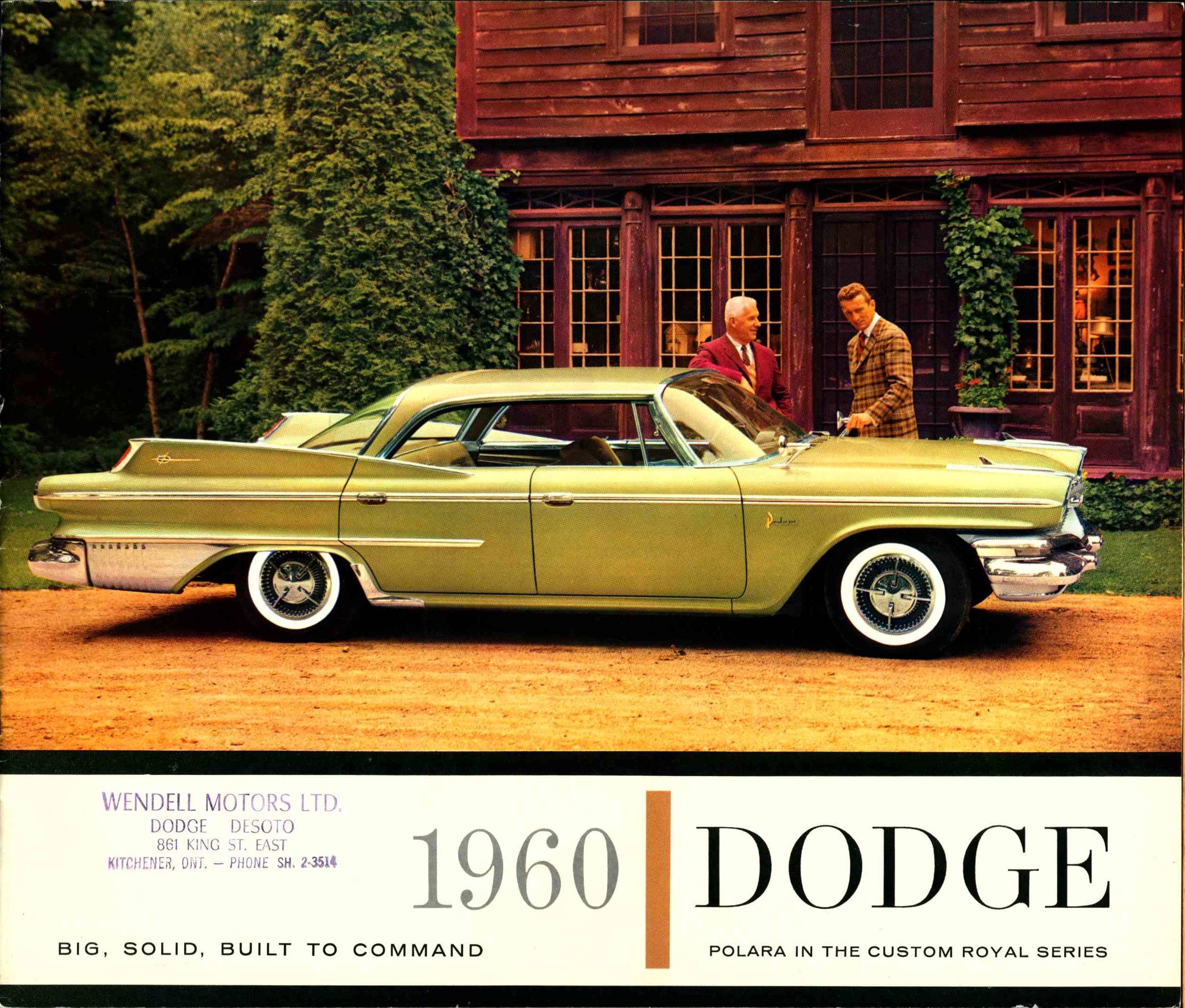 1960 Dodge Polara Brochure Canada 01