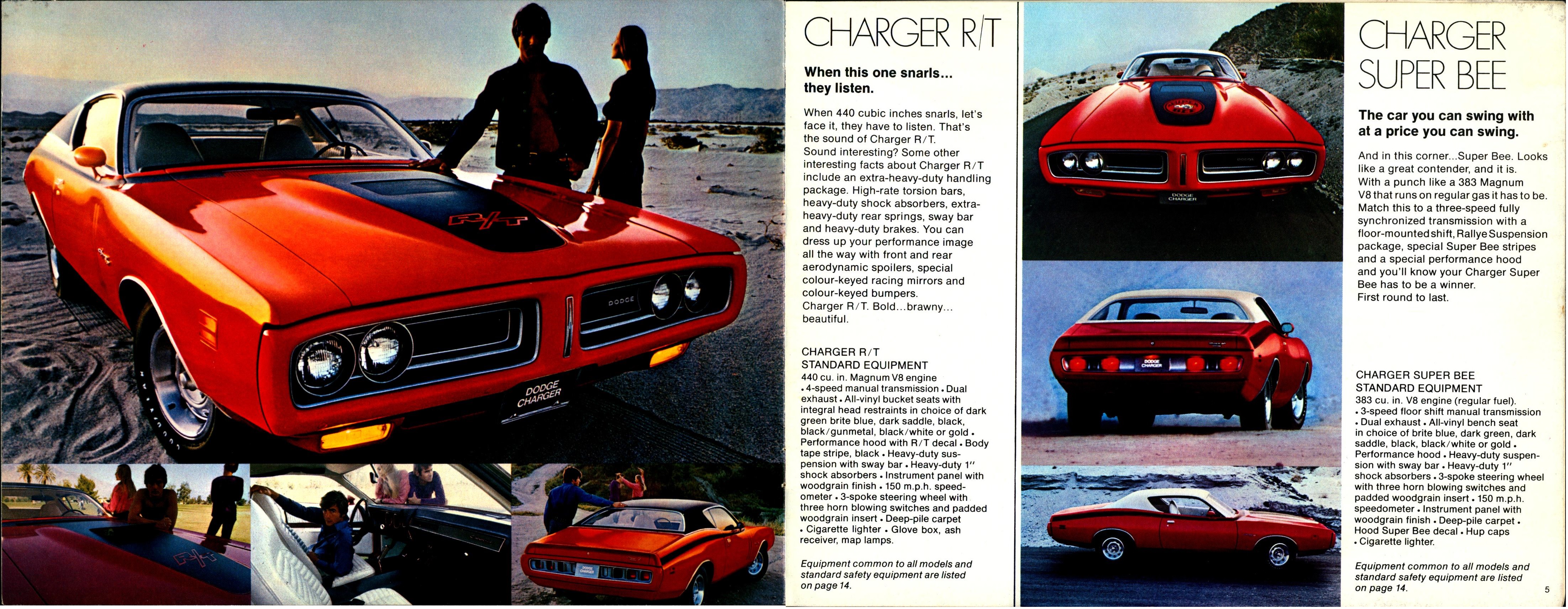 1971 Dodge Charger & Coronet Brochure (Cdn) 04-05