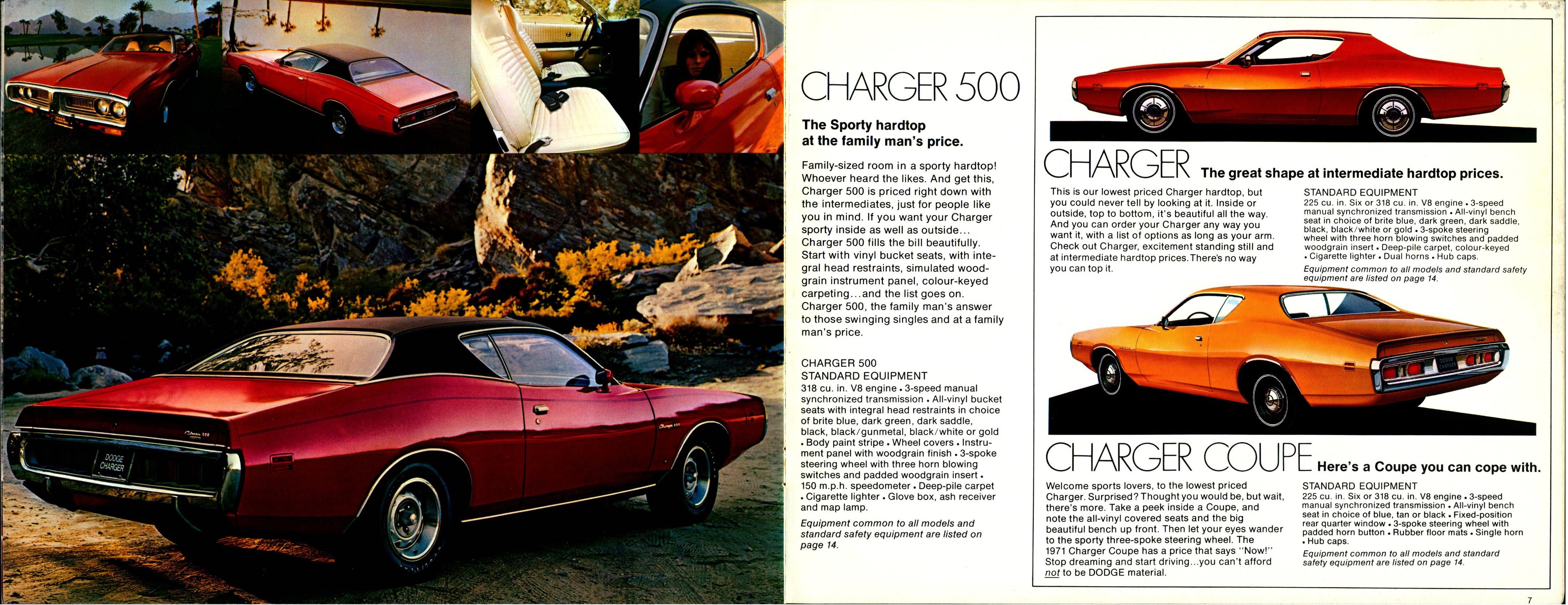 1971 Dodge Charger & Coronet Brochure (Cdn) 06-07
