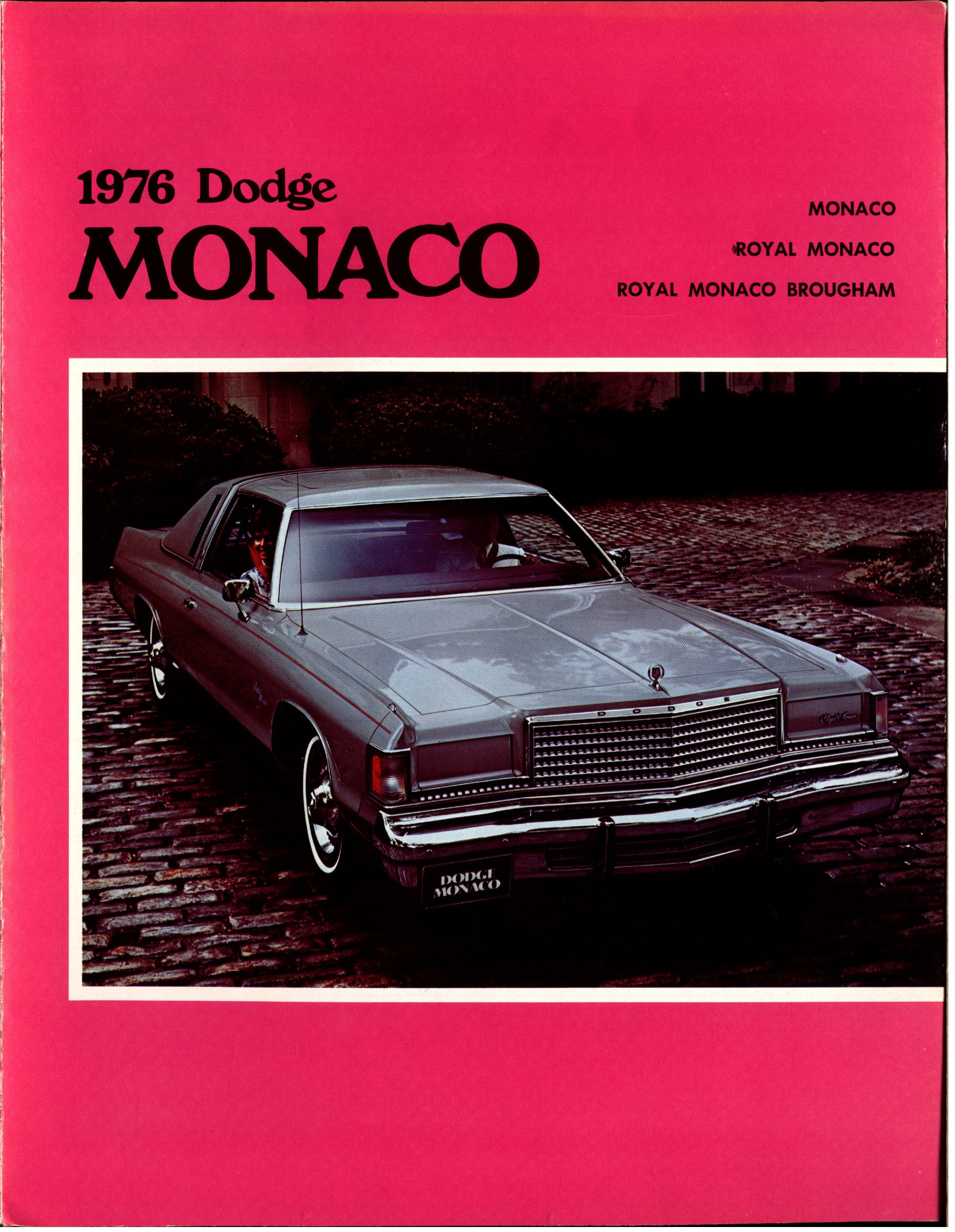 1976 Dodge Monaco Foldout (Cdn) 01