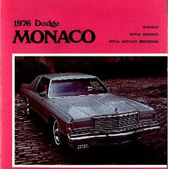 1976 Dodge Monaco Foldout - Canada