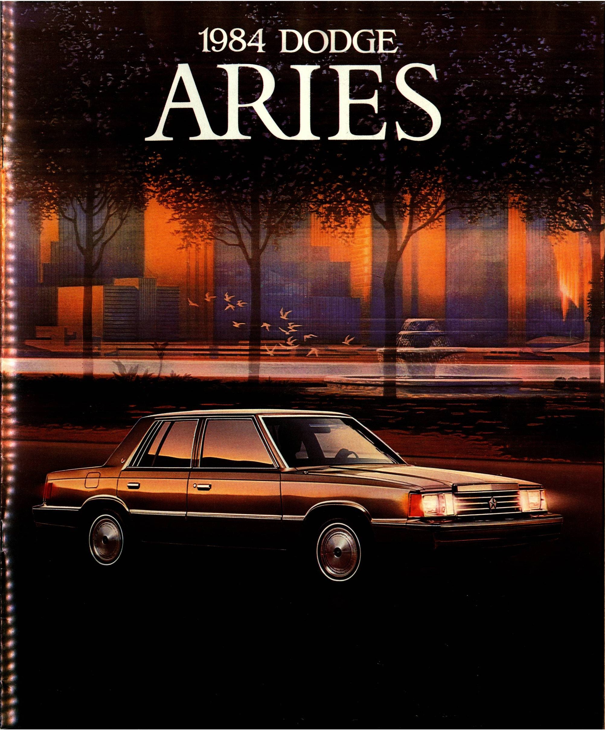 1984 Dodge Aries Brochure (Cdn) 01