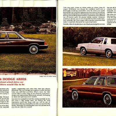 1984 Dodge Aries Brochure (Cdn) 02-03
