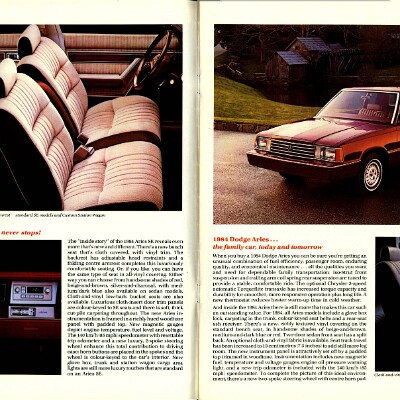 1984 Dodge Aries Brochure (Cdn) 04-05