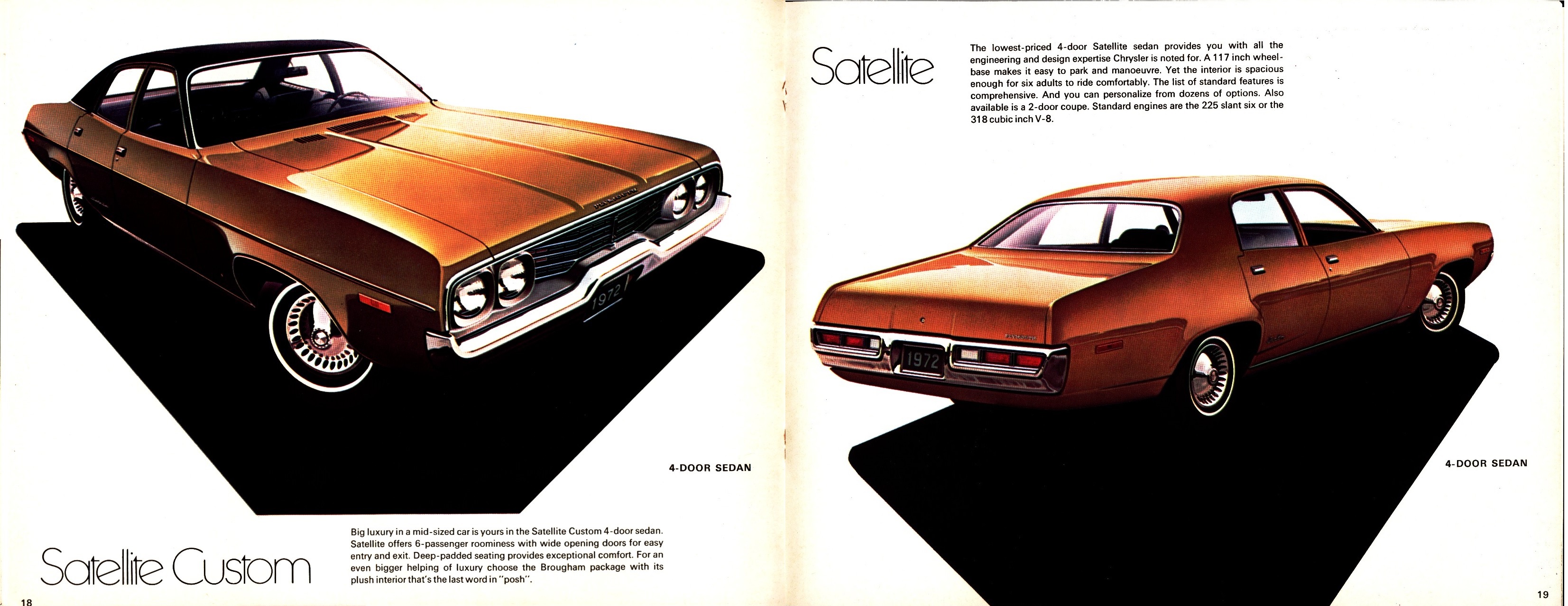 1972 Plymouth Full Line Brochure (Cdn) 18-19