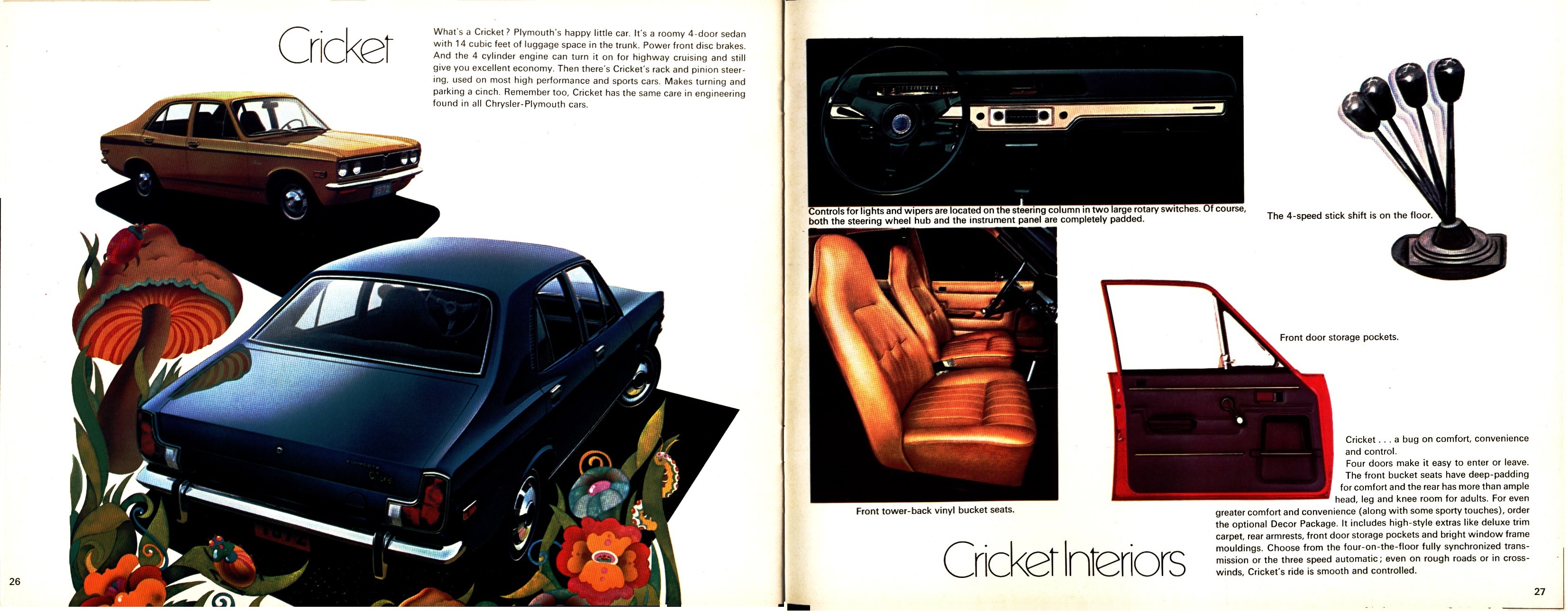 1972 Plymouth Full Line Brochure (Cdn) 26-27