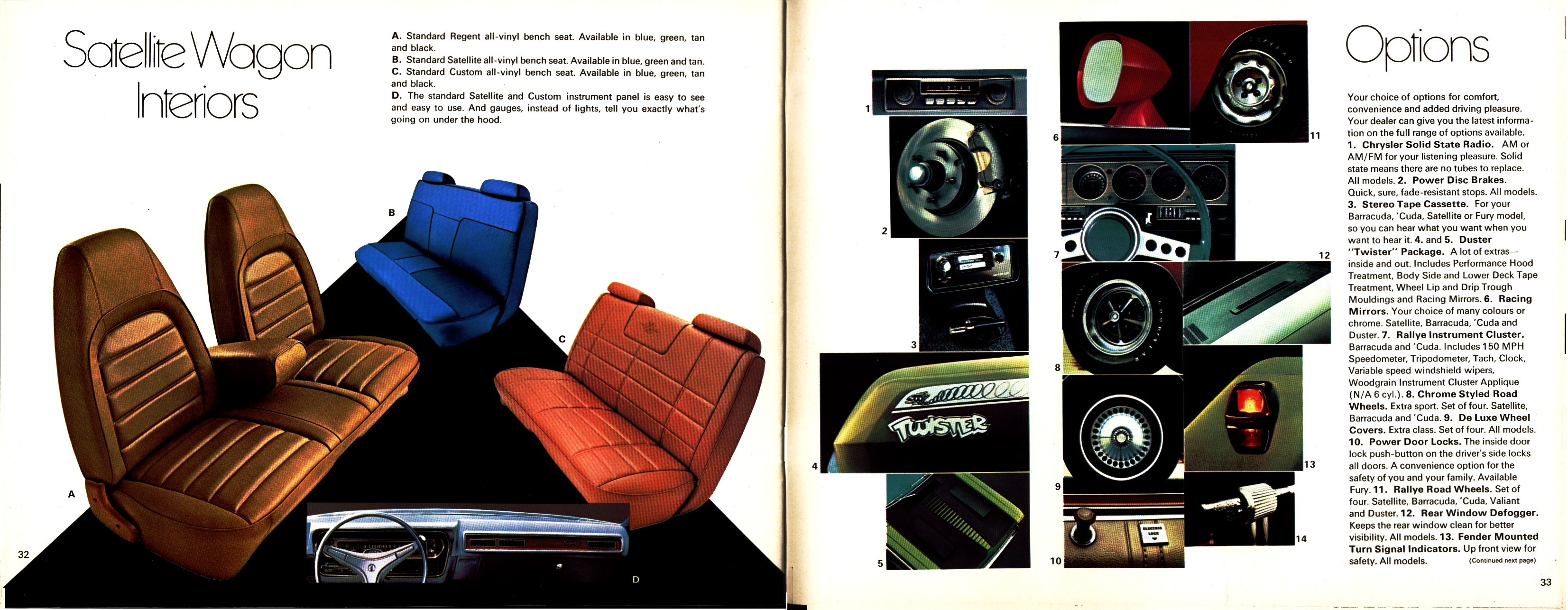 1972 Plymouth Full Line Brochure (Cdn) 32-33