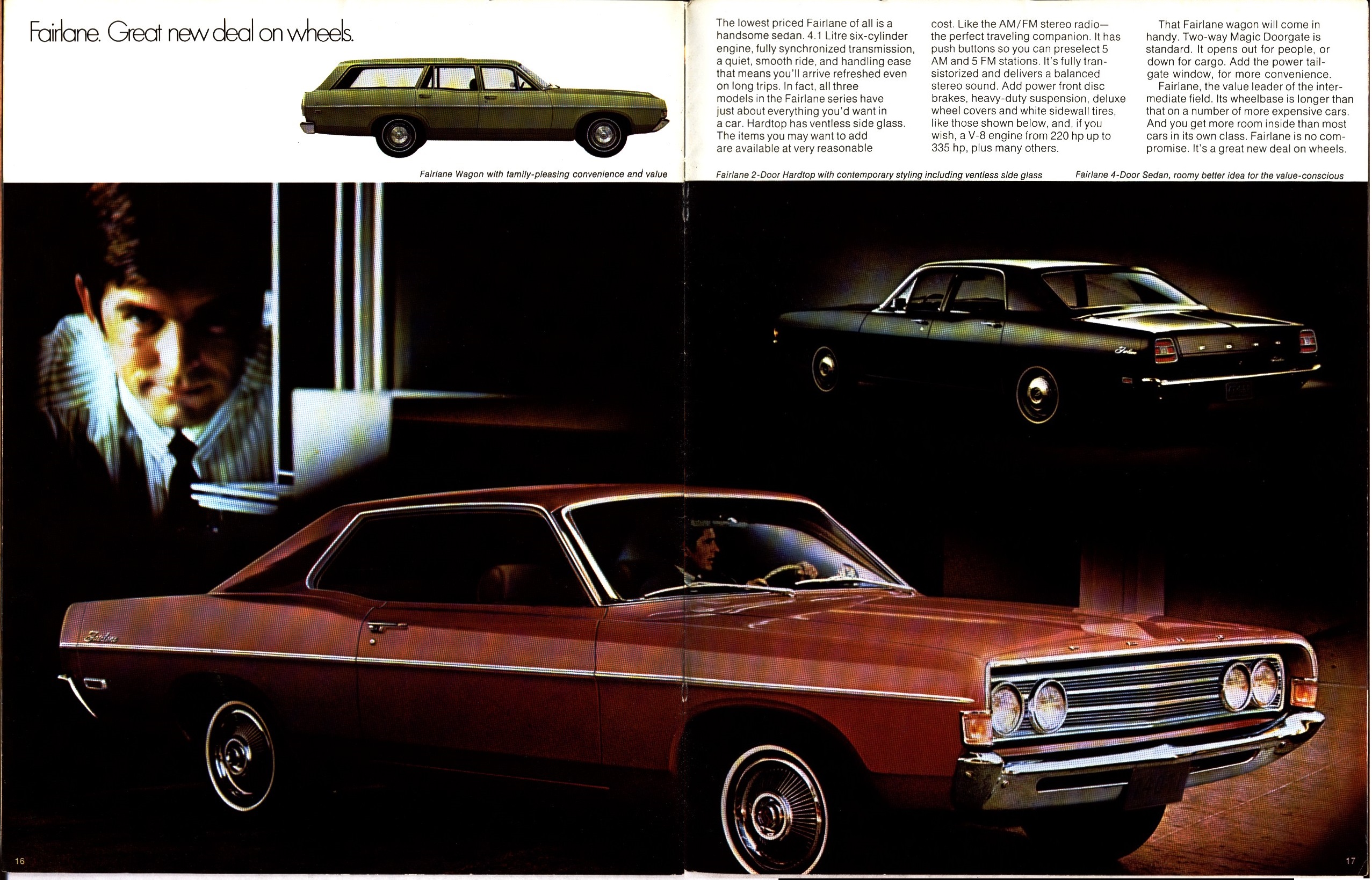 1969 Ford Torino & Fairlane Brochure Canada 16-17