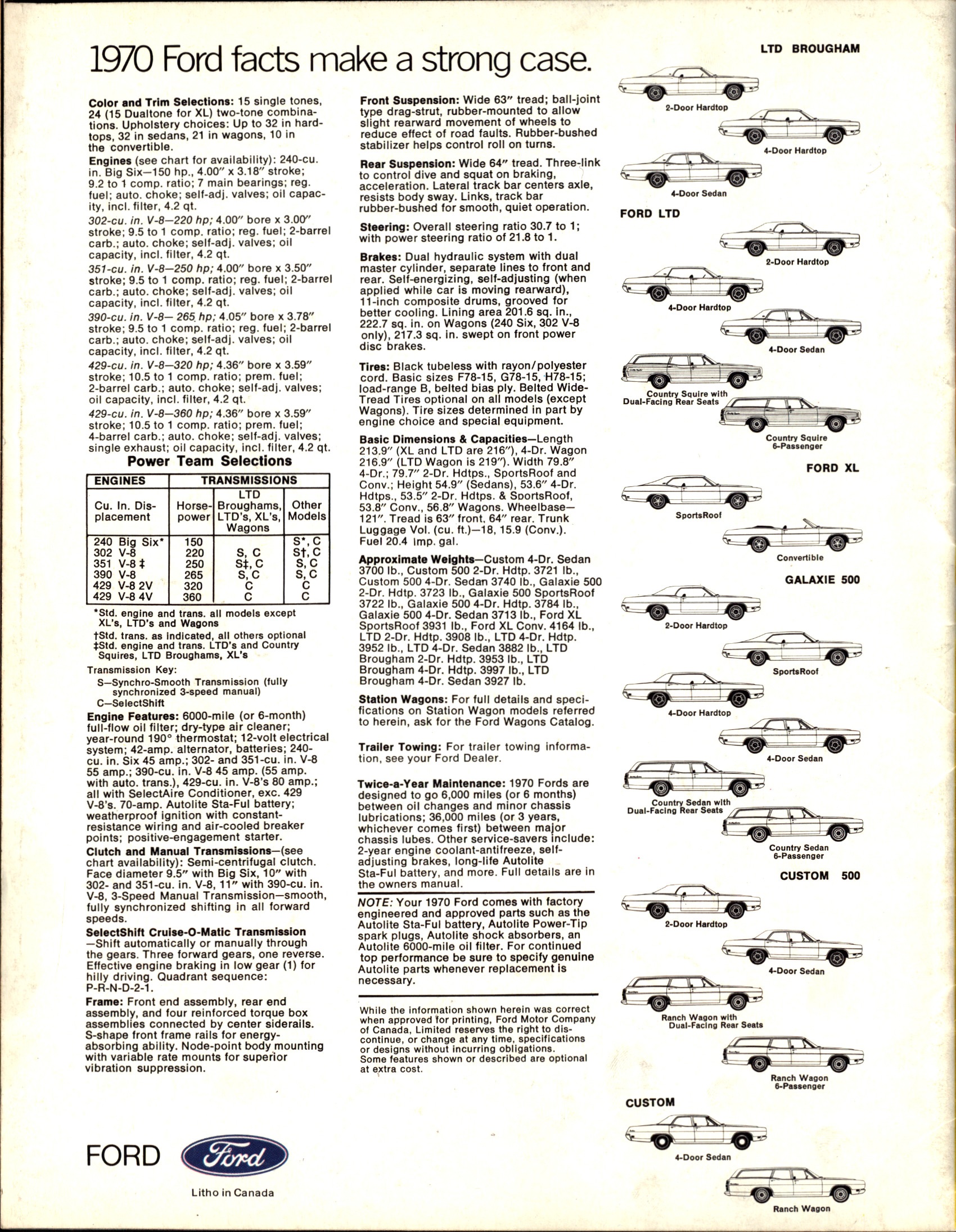 1970 Ford Full Size Brochure (Cdn) 24