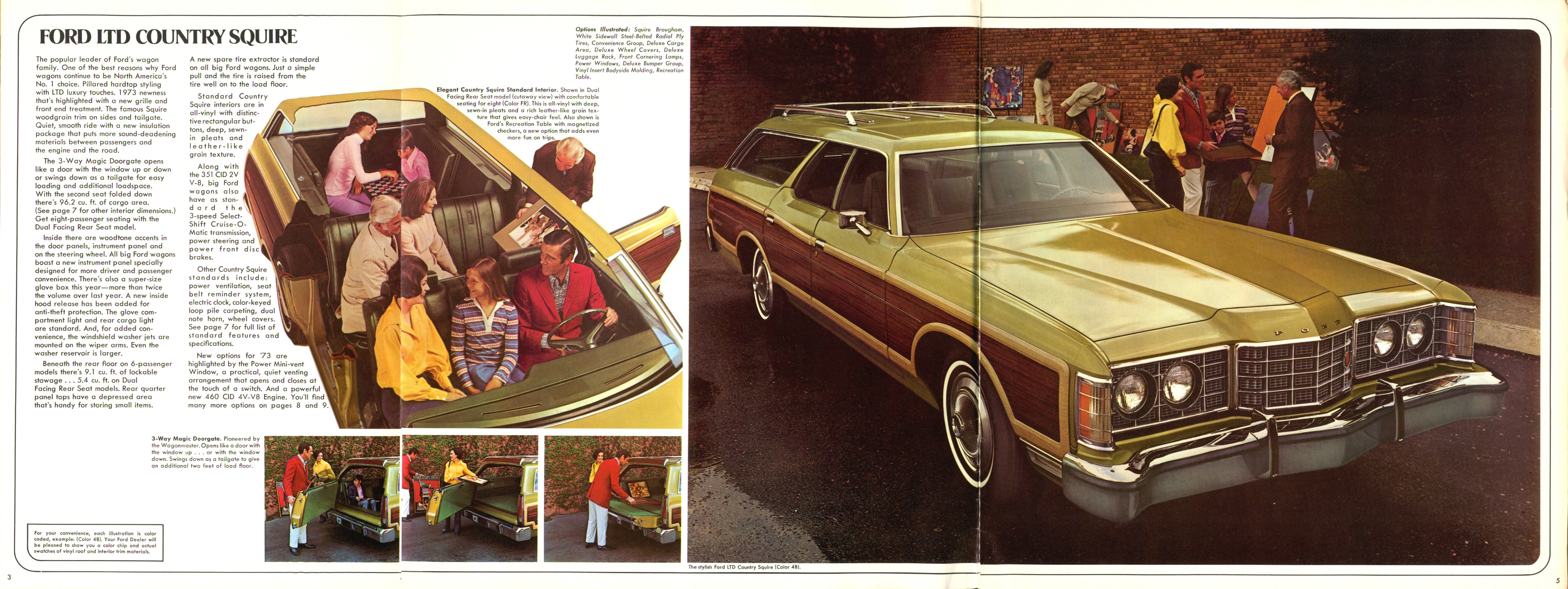 1973 Ford Wagons Brochure (Cdn) 03-04-05