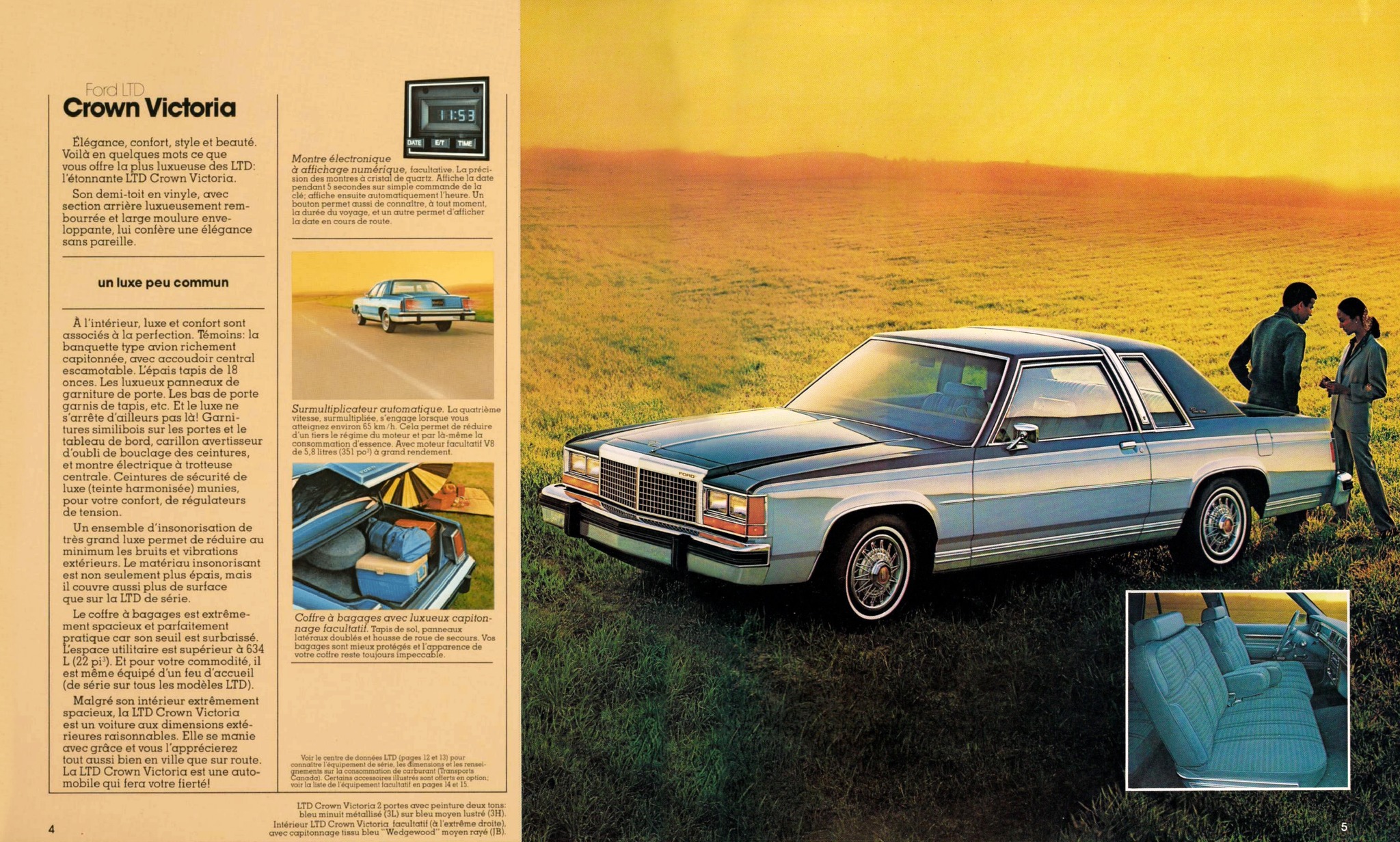 1981 Ford LTD Brochure (Cdn-Fr) 04-05