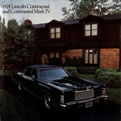 1974 Lincoln Continental and Mk IV - Canada