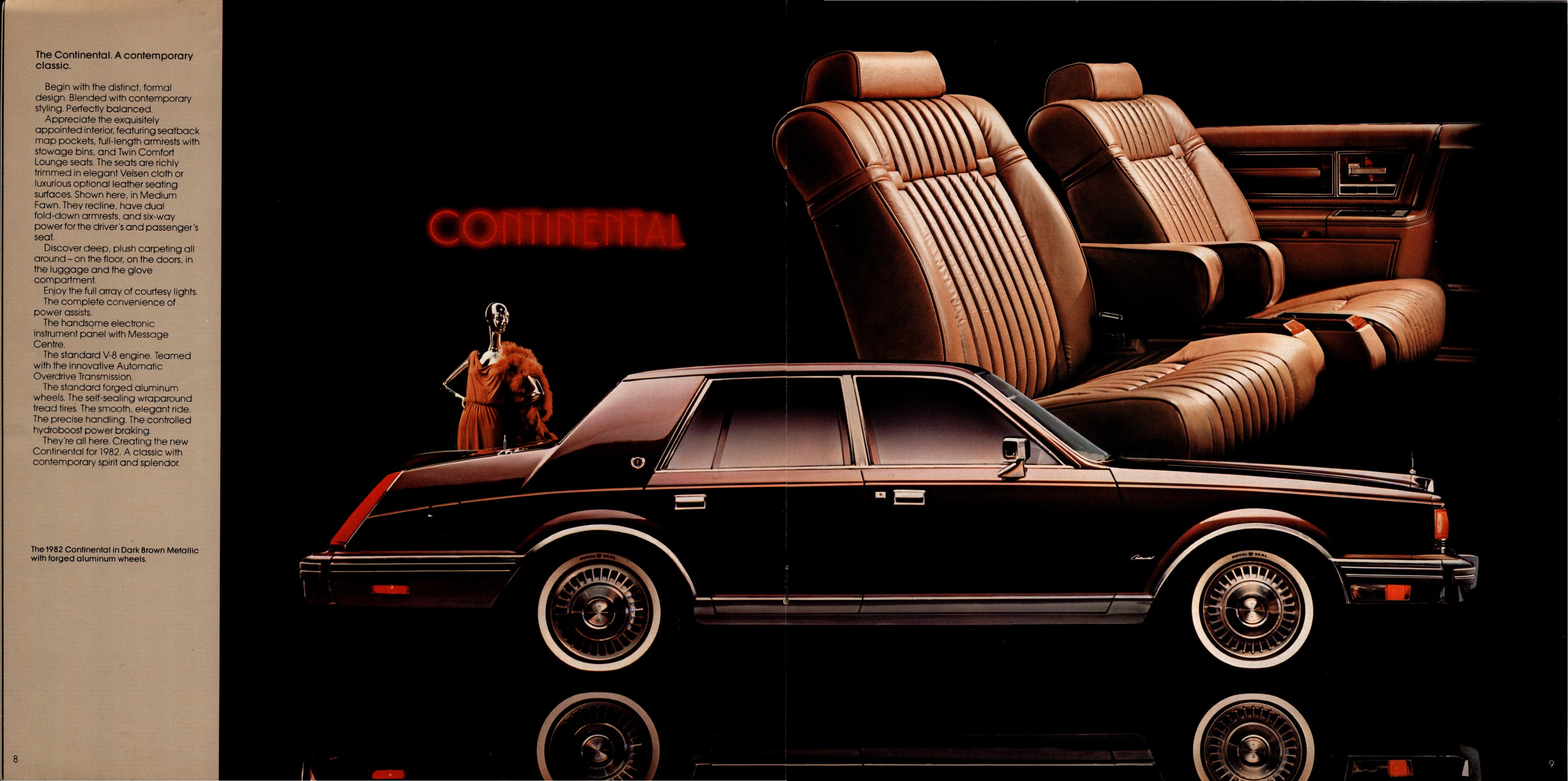 1982 Lincoln Continental Brochure (Cdn) 08-09