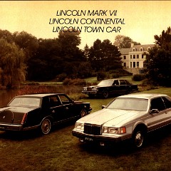 1987 Lincoln Full Line - Canada