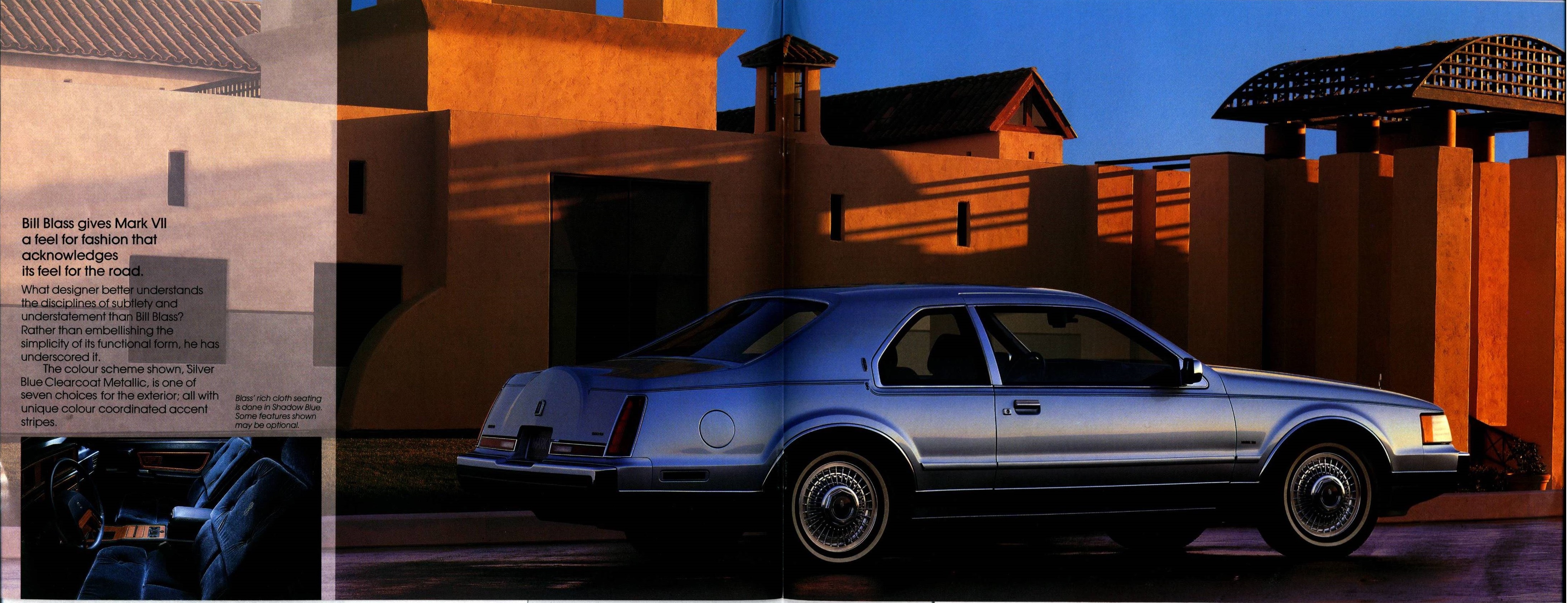 1988 Lincoln Mark VII Brochure Canada 08-09