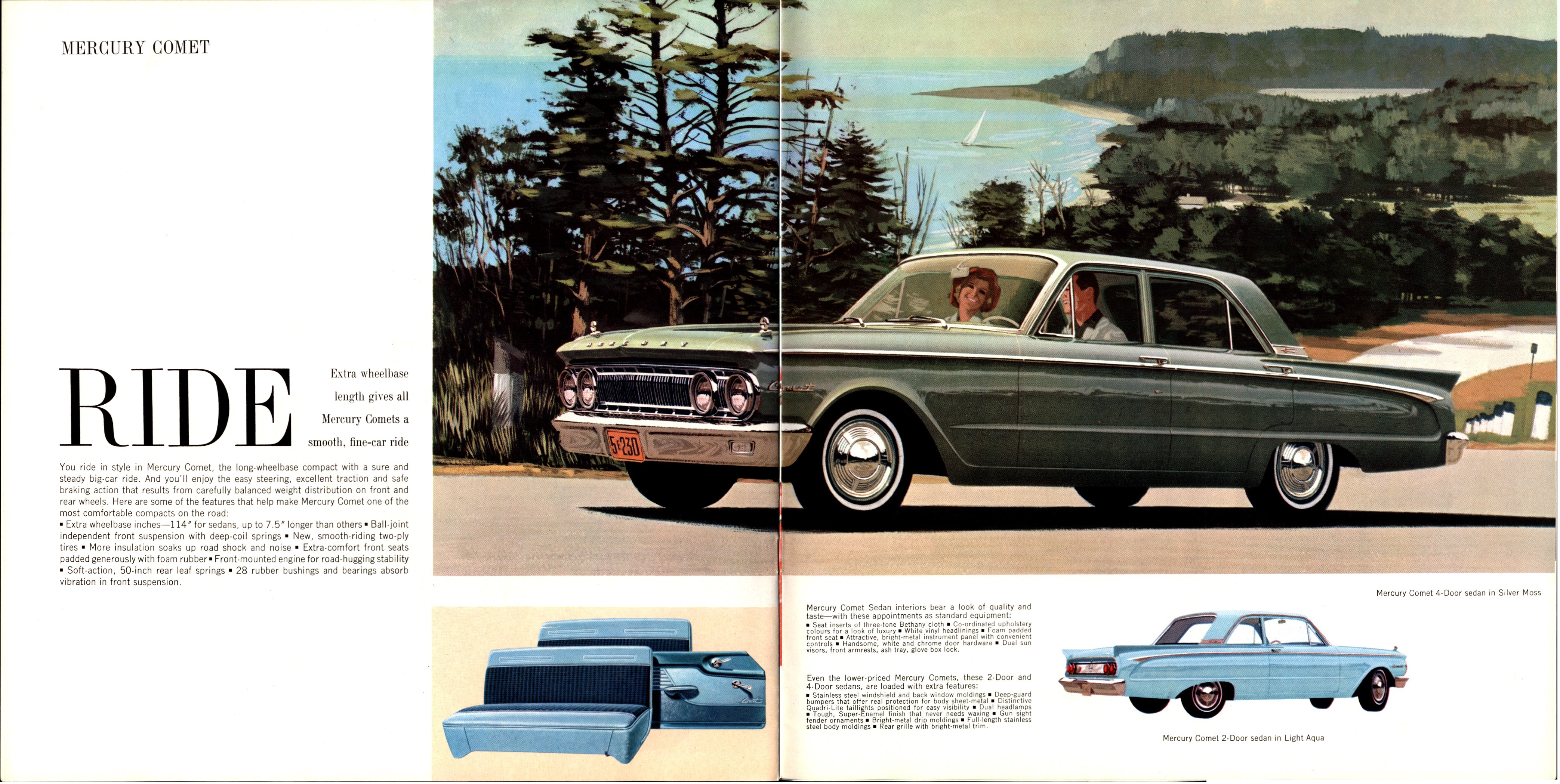 1962 Mercury Comet Brochure Canada 10-11