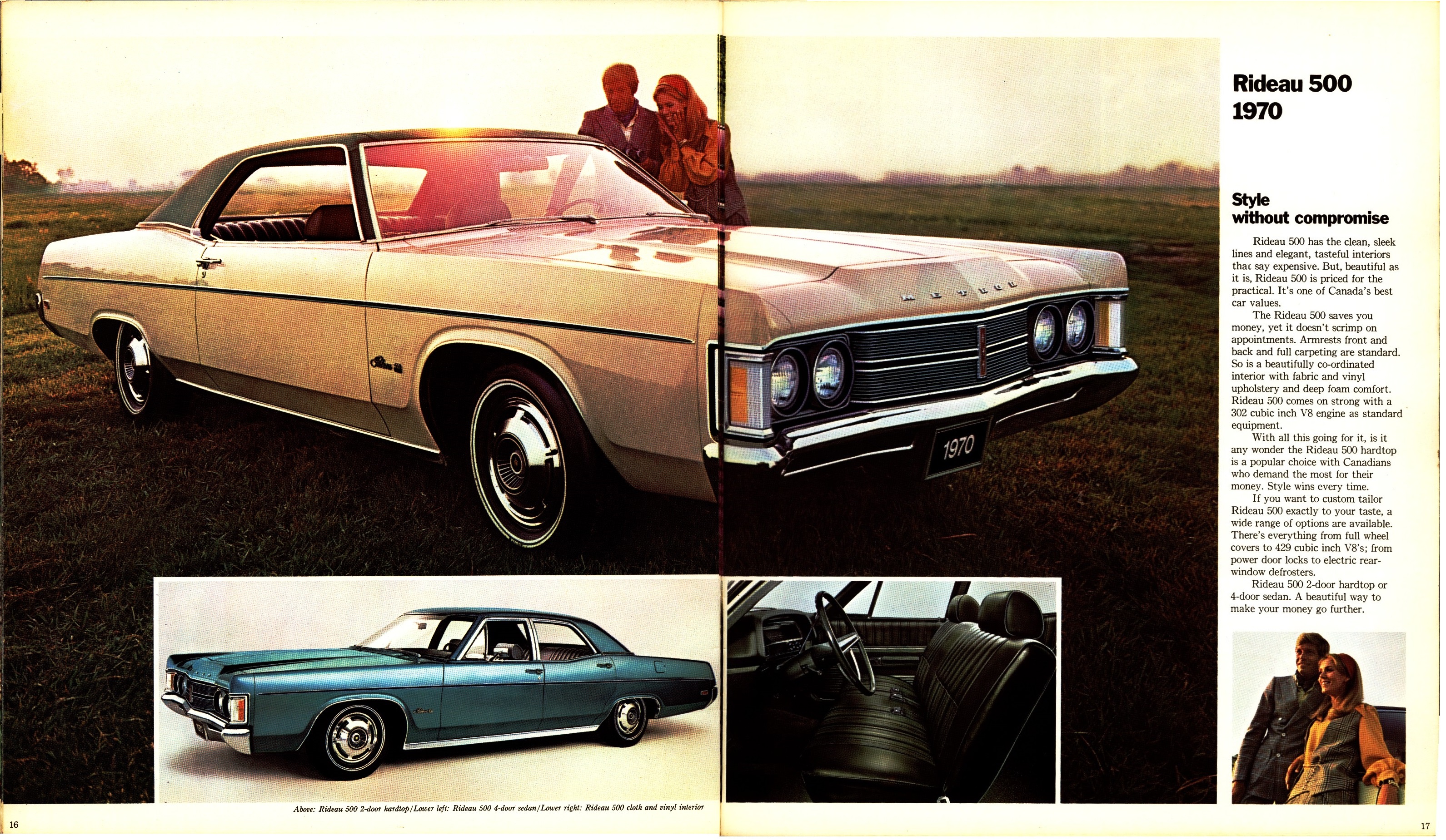 1970 Mercury Meteor Brochure Canada-16-17