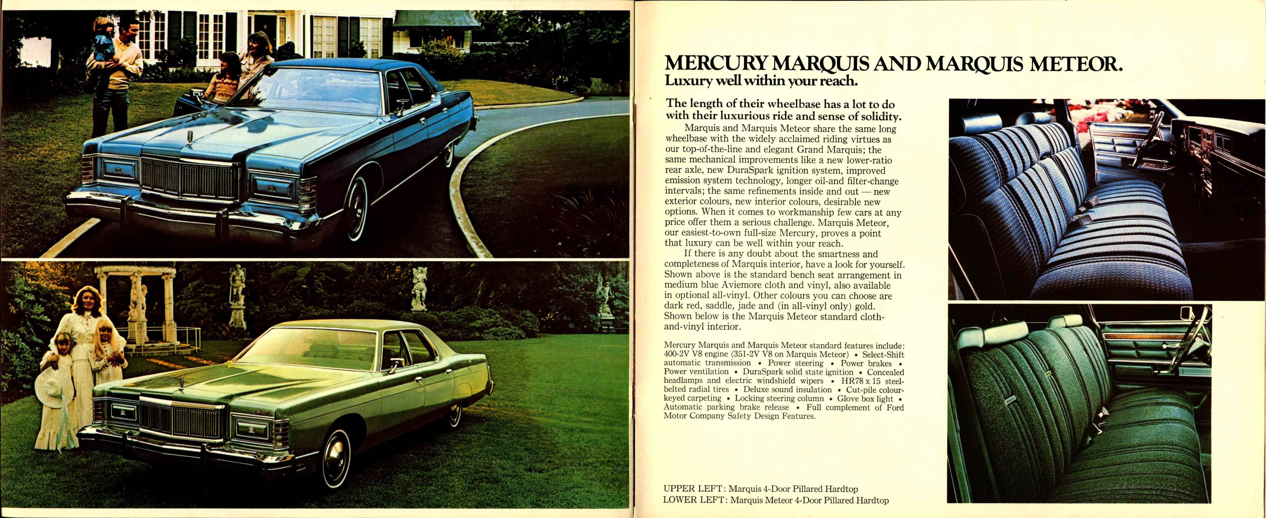 1977 Mercury Marquis Brochure Canada 08-09