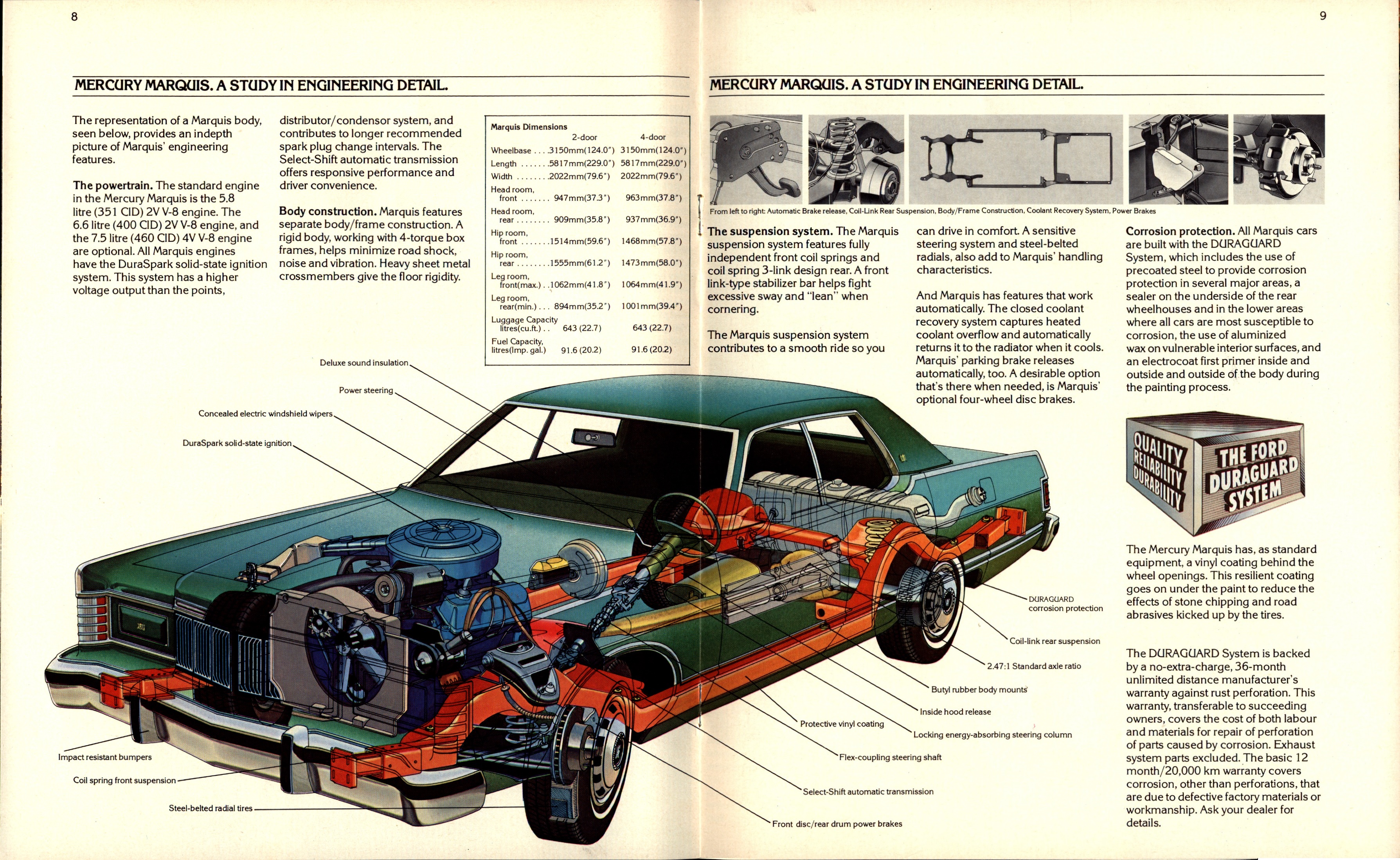 1978 Mercury Marquis Brochure (Cdn)  08-09