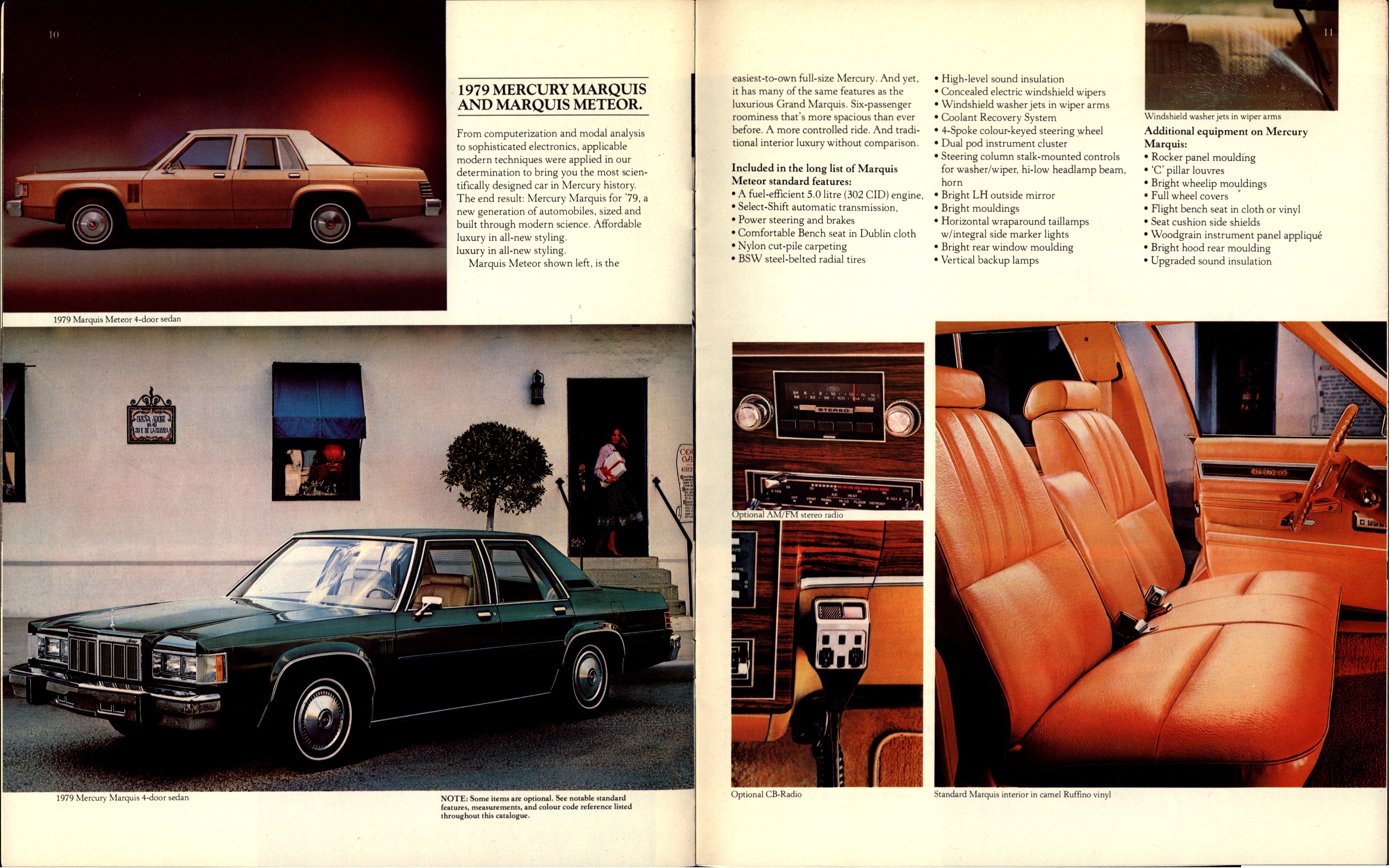 1979 Mercury Marquis Brochure (Cdn) 10-11