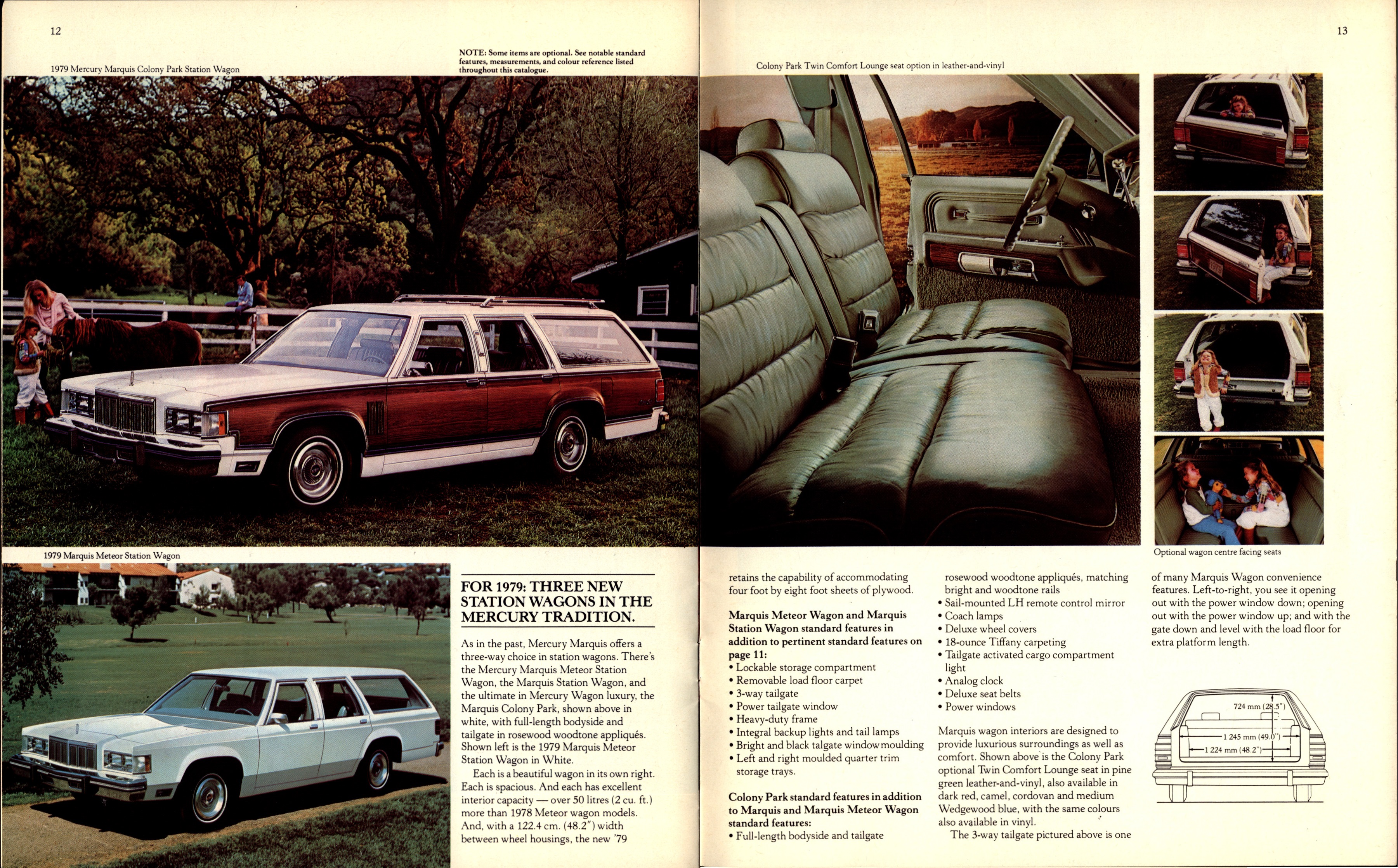 1979 Mercury Marquis Brochure (Cdn) 12-13