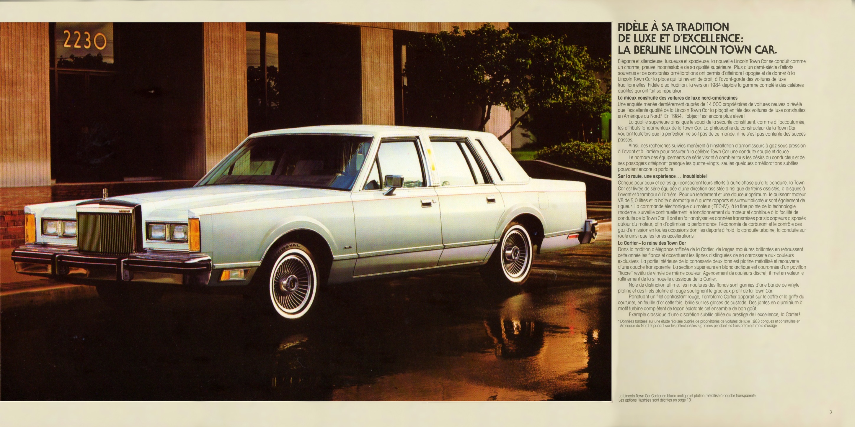 1984 Lincoln Town Car Brochure (Cdn-Fr) 02-03