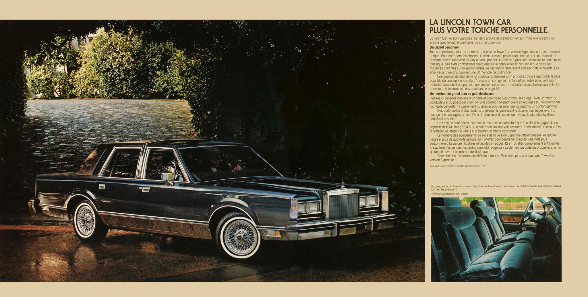 1984 Lincoln Town Car Brochure (Cdn-Fr) 06-07