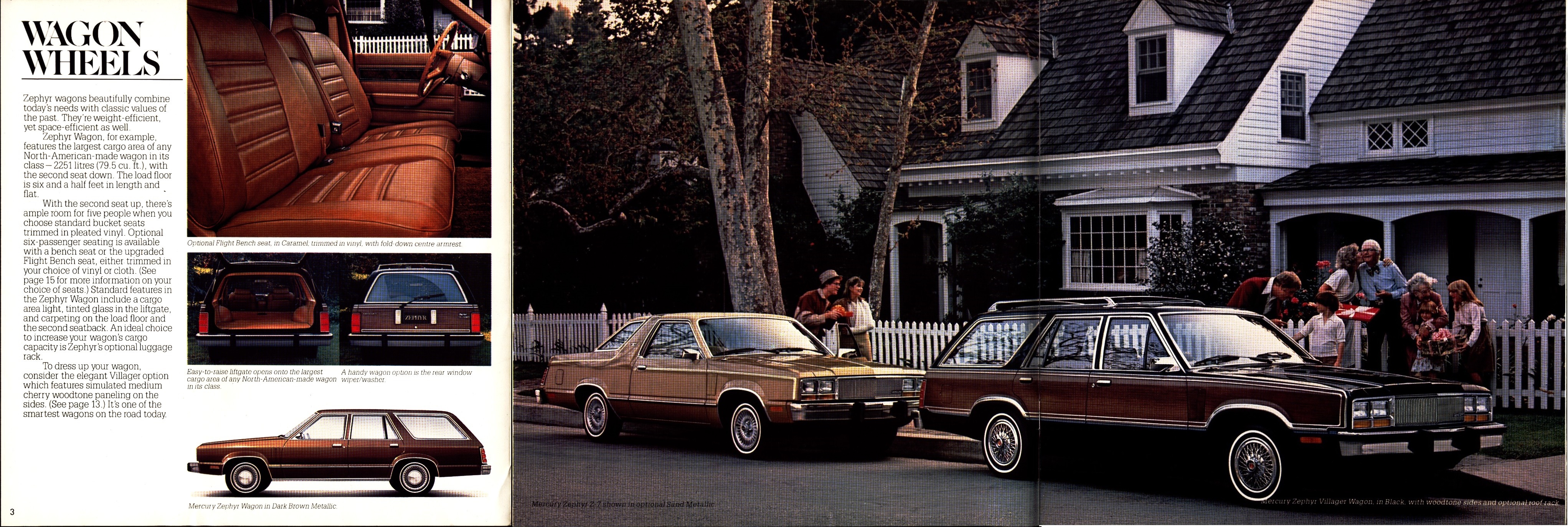 1981 Mercury Zephyr Brochure Canada 03-04-05