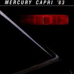 1983 Mercury Capri Brochure