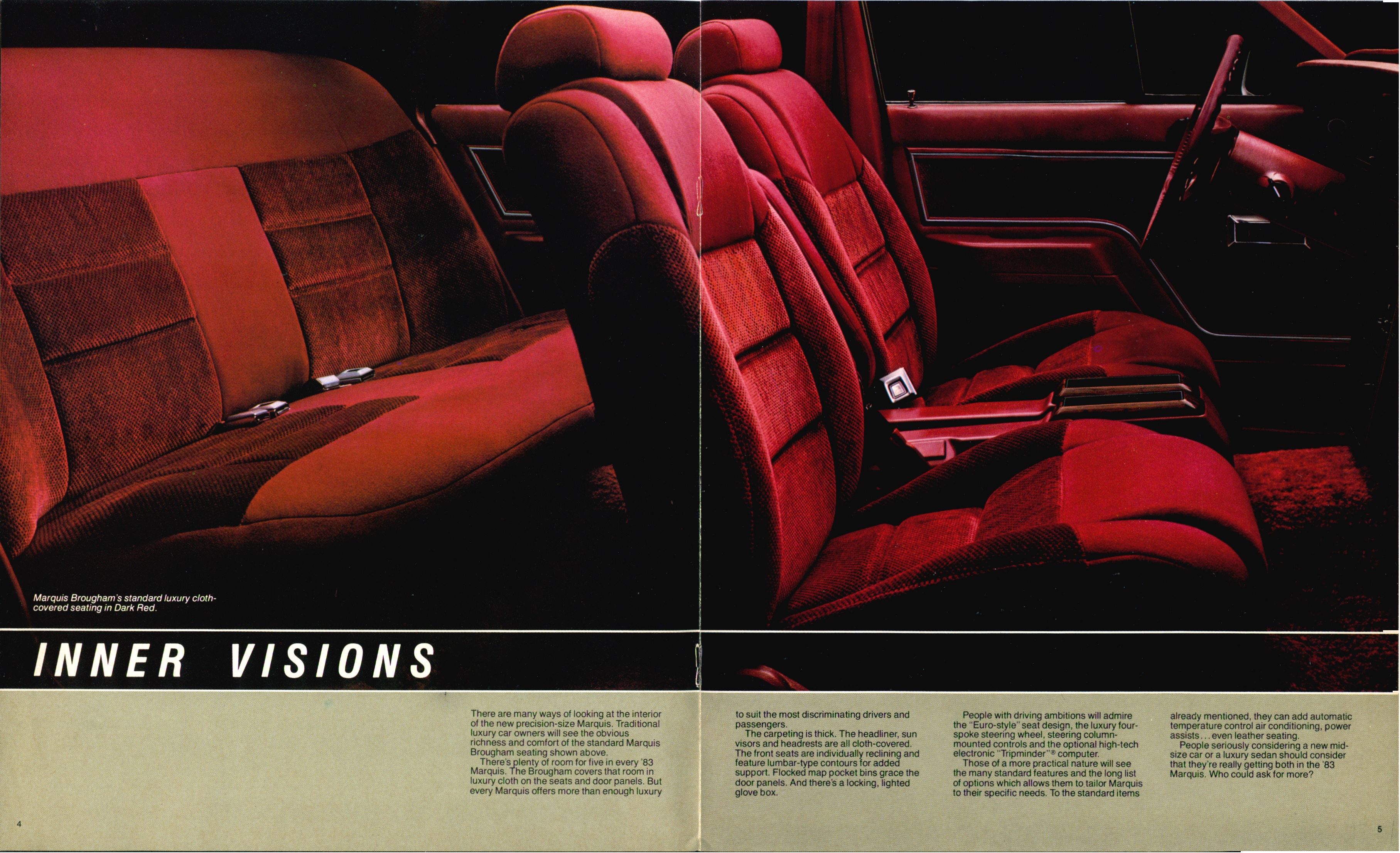 1983 Mercury Marquis Brochure (Cdn) 04-05