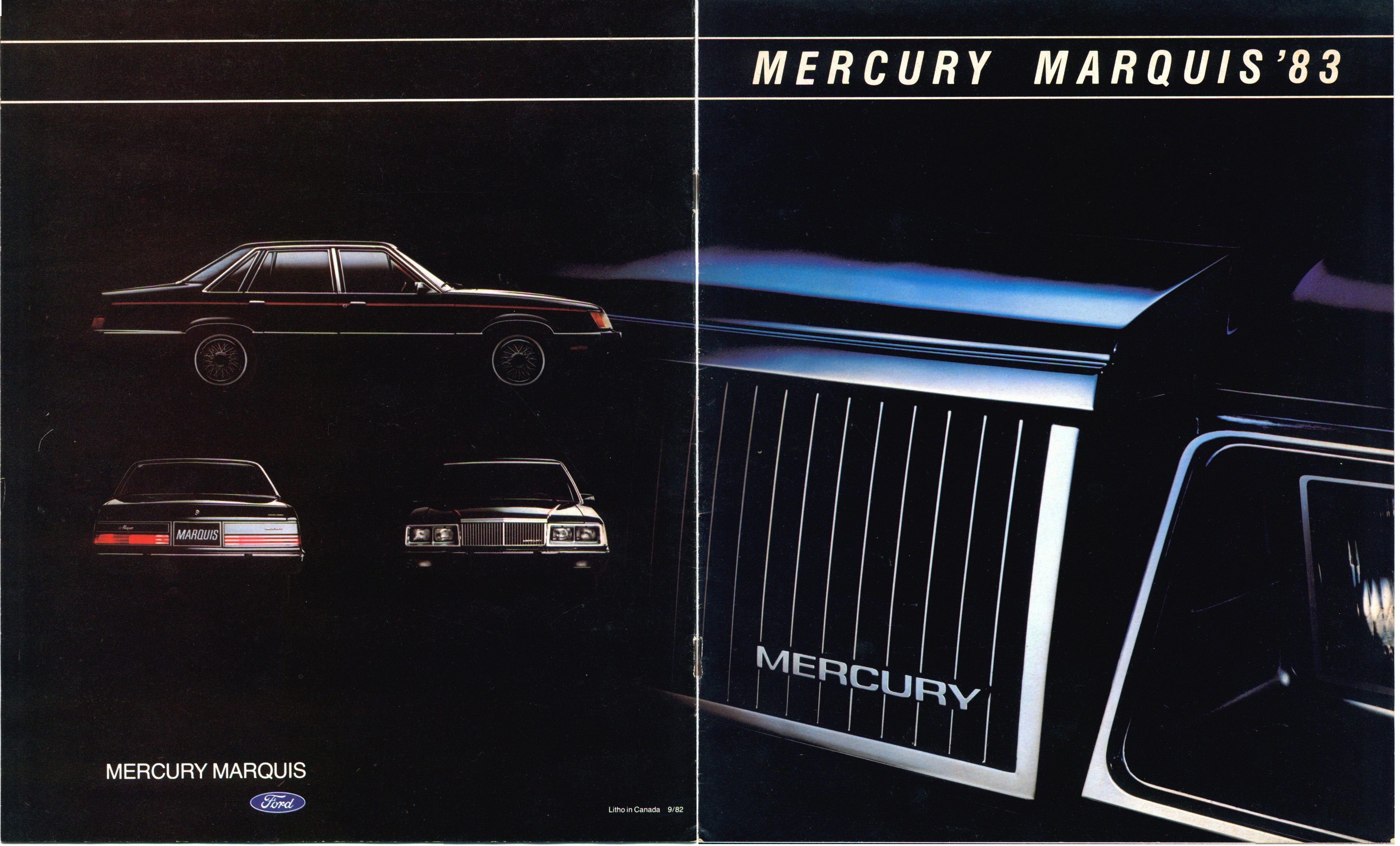 1983 Mercury Marquis Brochure (Cdn) 12-01