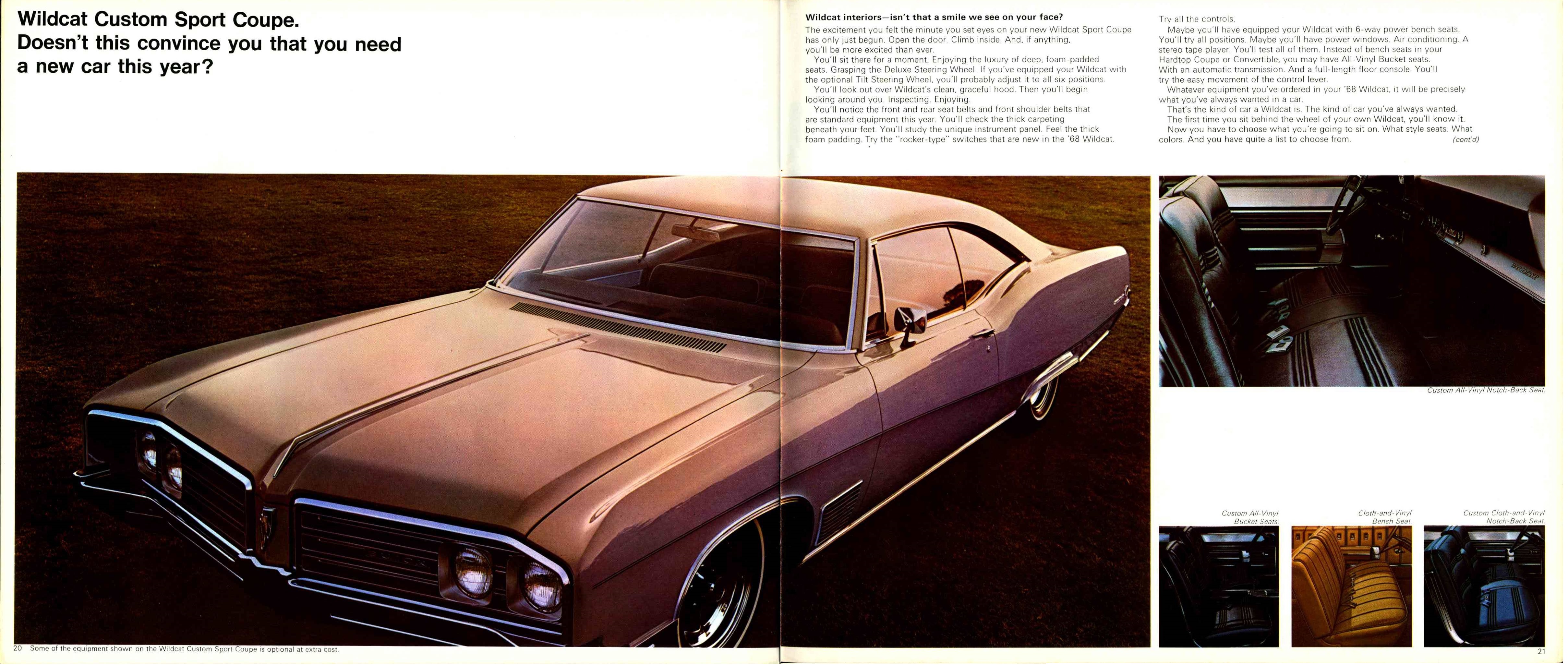 1968 Buick Full Line Brochure Canada 20-21