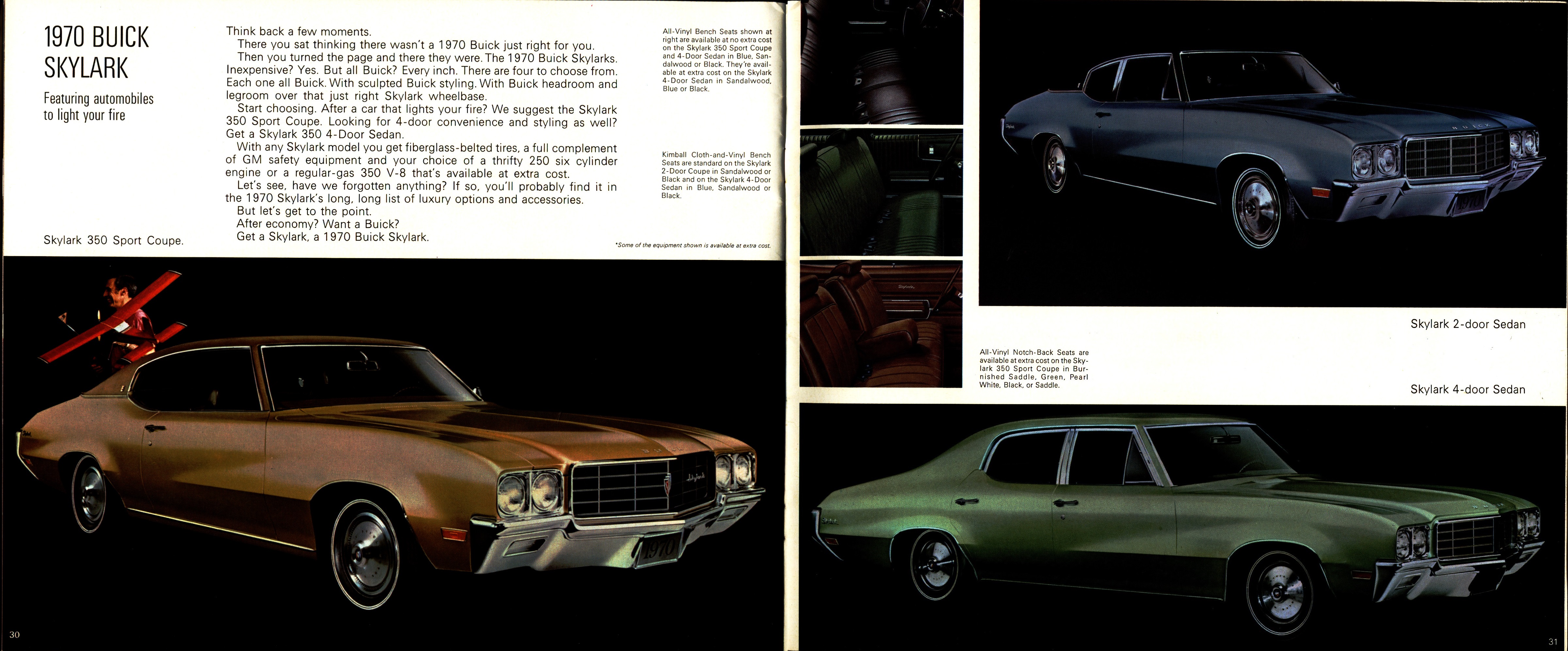 1970 Buick Full Line Brochure Canada 30-31