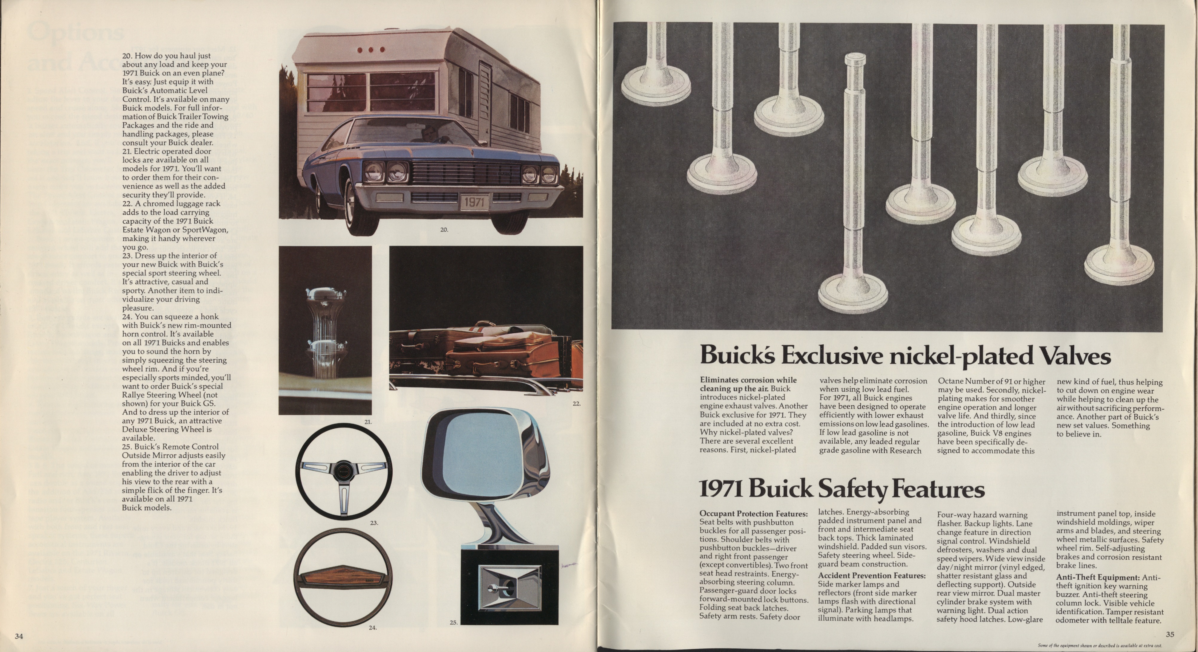 1971 Buick Full Line Brochure Canada 34-35