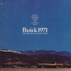 1971 Buick Full Line - Canada