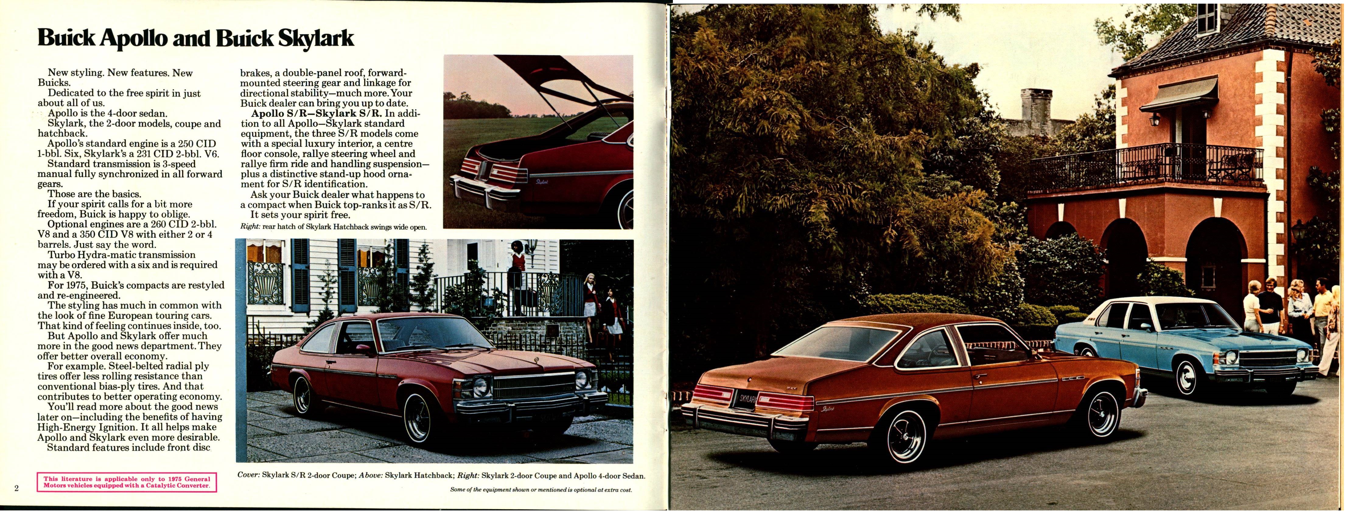 1975 Buick Apollo & Skylark Brochure (Cdn) 02-03