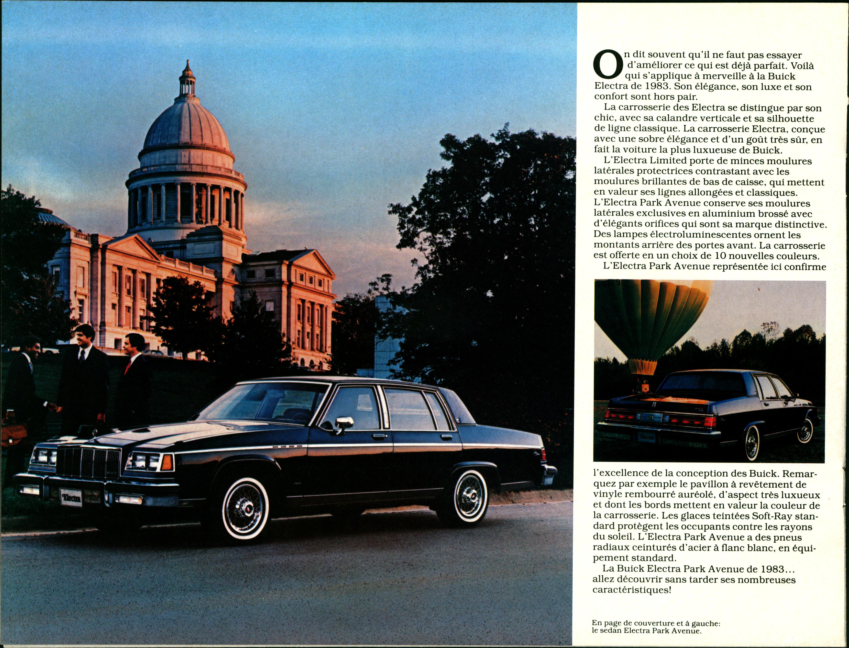 1983 Buick Electra Canada French Brochure 02
