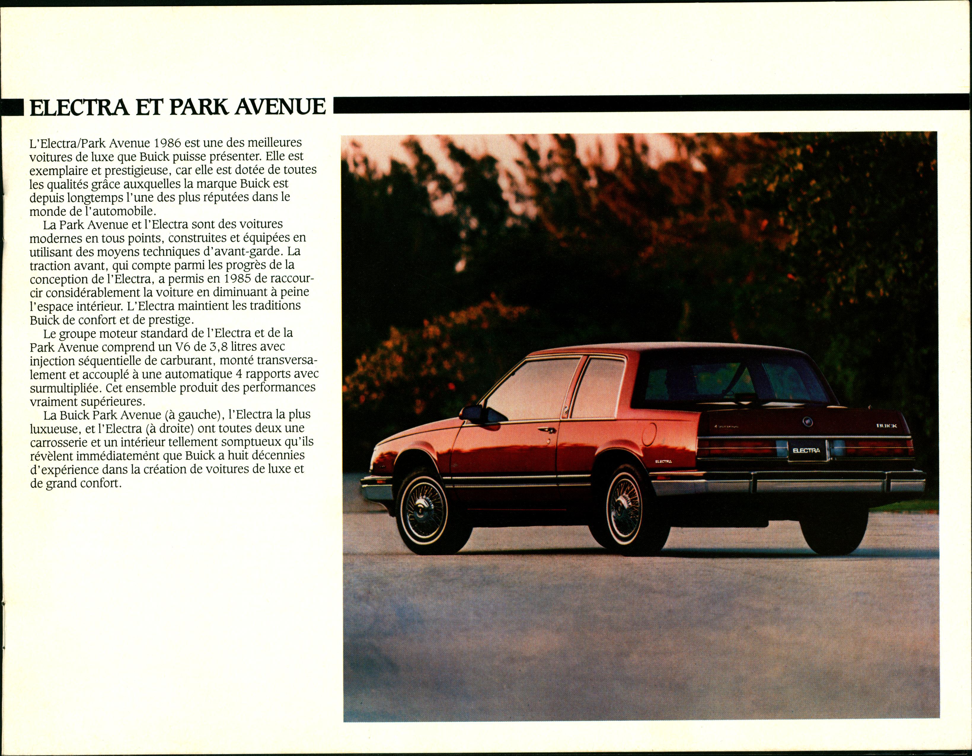 1986 Buick Electra Canada French Brochure 03